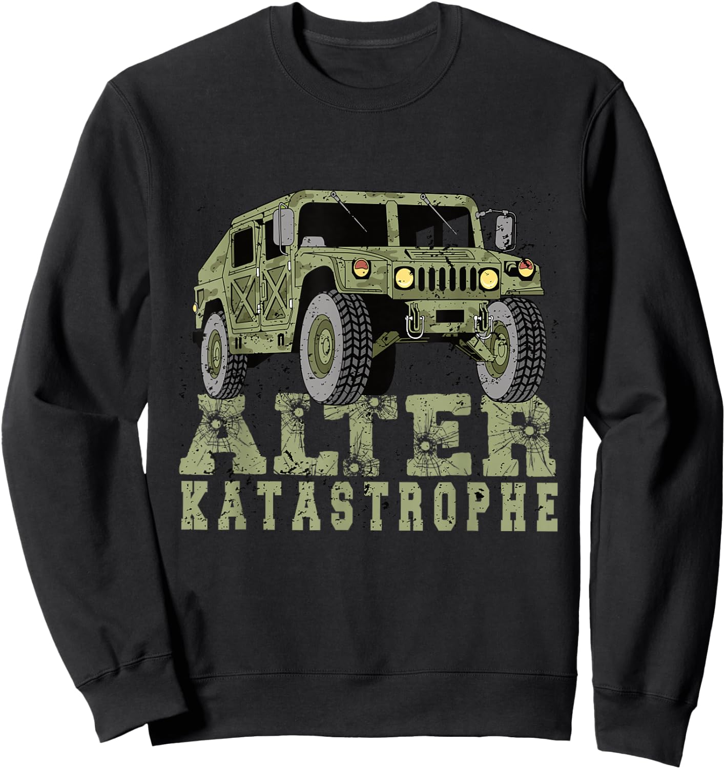Alter Katastrophe Alter Katastrophe Humour Sarcasm , black Sweatshirt - Sweatshirt | Black
