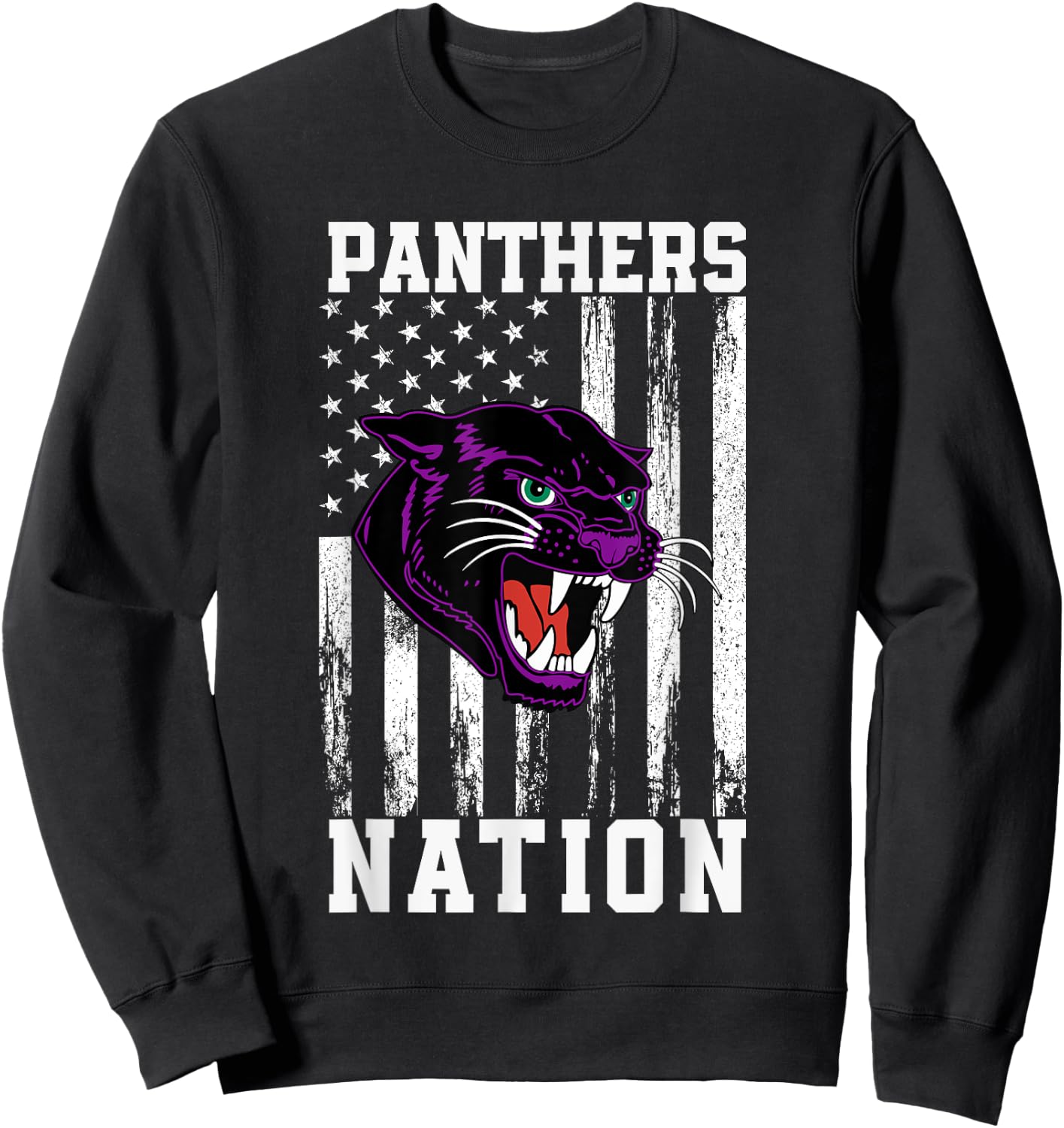 Waterville Panthers Logo Nation HS Sweatshirt - Sweatshirt | Black