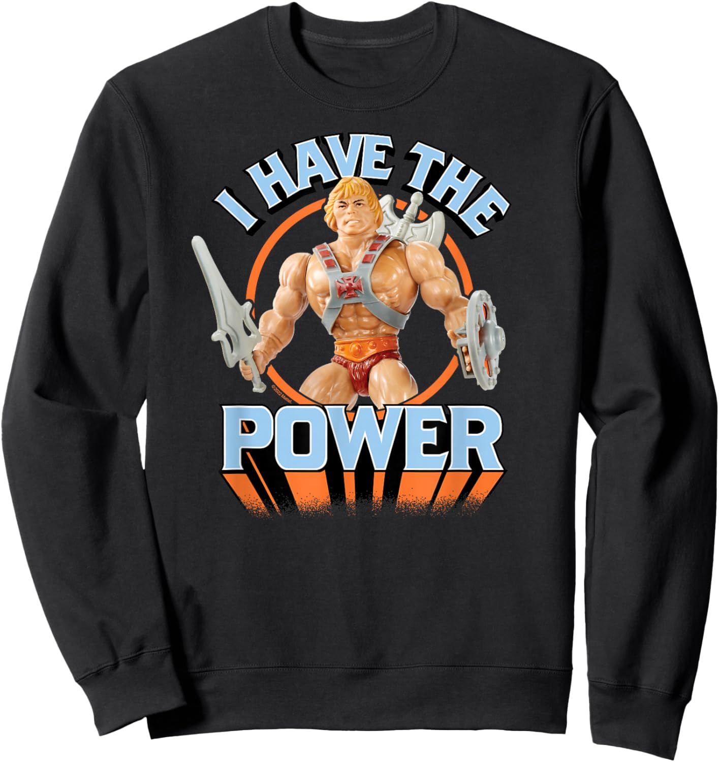 Masters Of The Universe - with German Text "Ich habe die, black Sweatshirt - Sweatshirt | Black