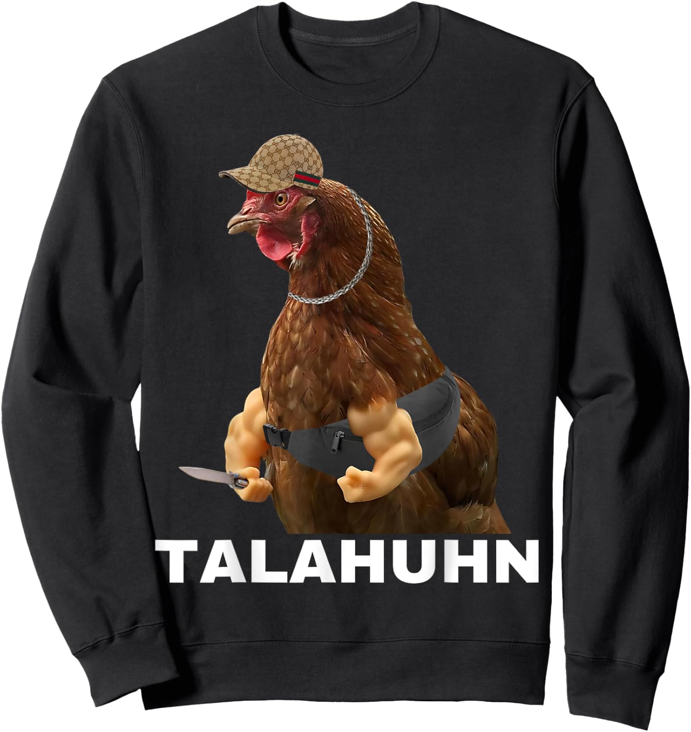 Tala Chicken Tala Chicken , black Sweatshirt - Sweatshirt | Black