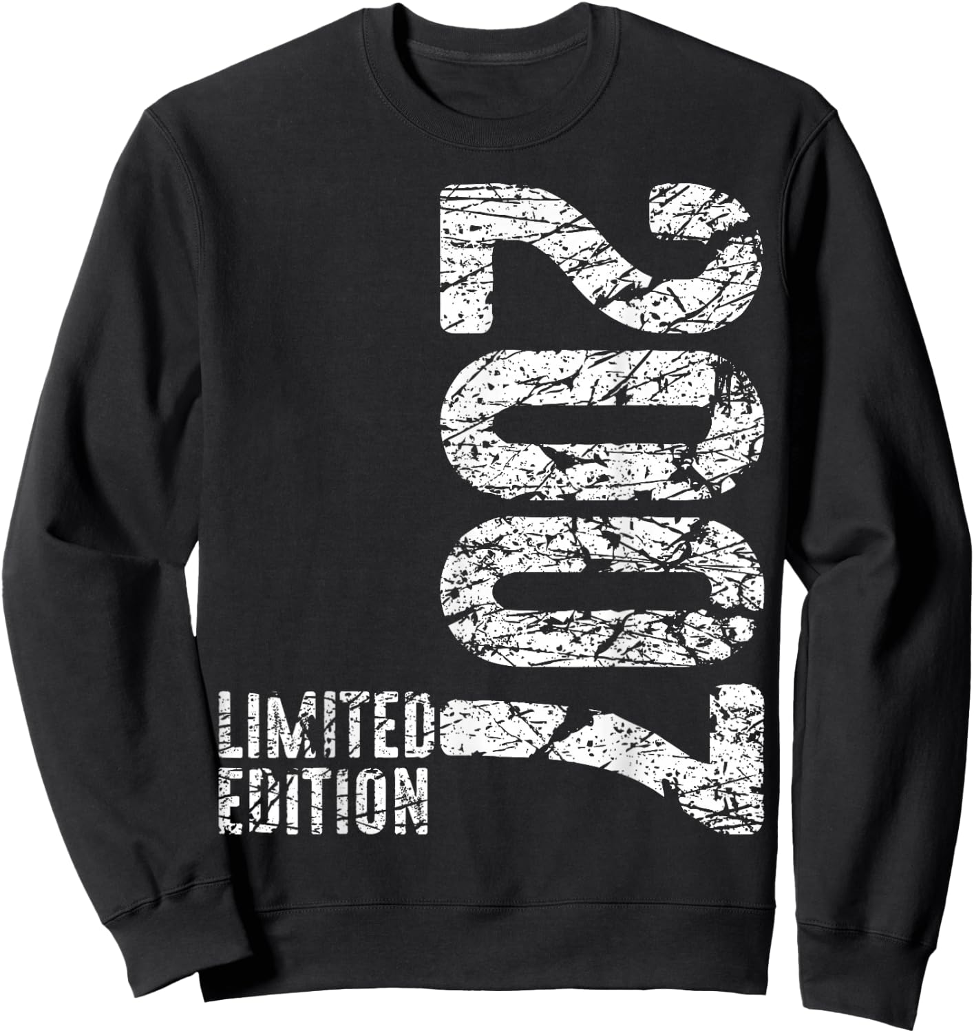 17th Birthday Boy Girl 17 Years 2007 Funny Gift , black Sweatshirt - Sweatshirt | Black