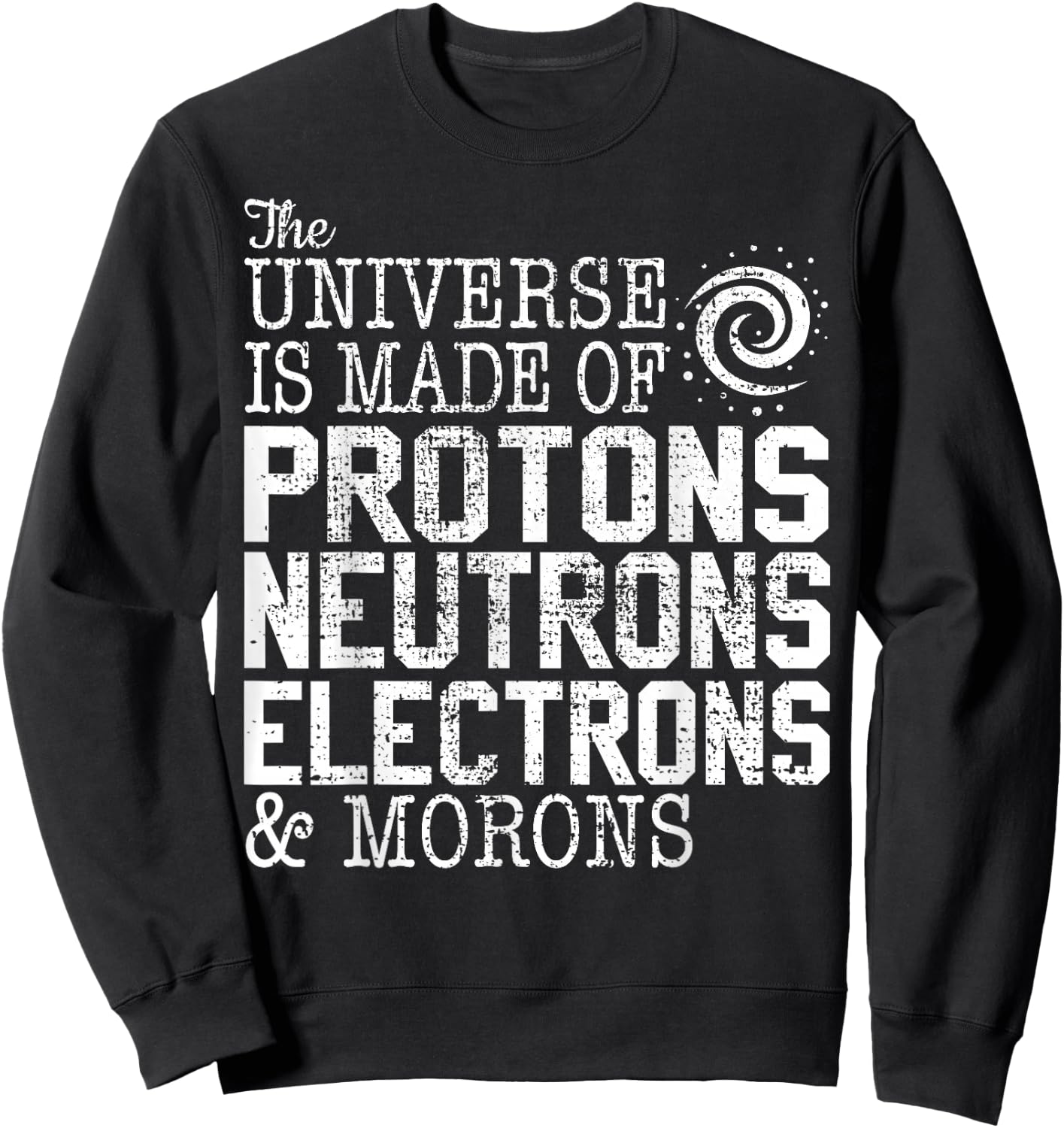 Funny Science Chemistry Teacher Gift Sweatshirt - Sweatshirt | Black