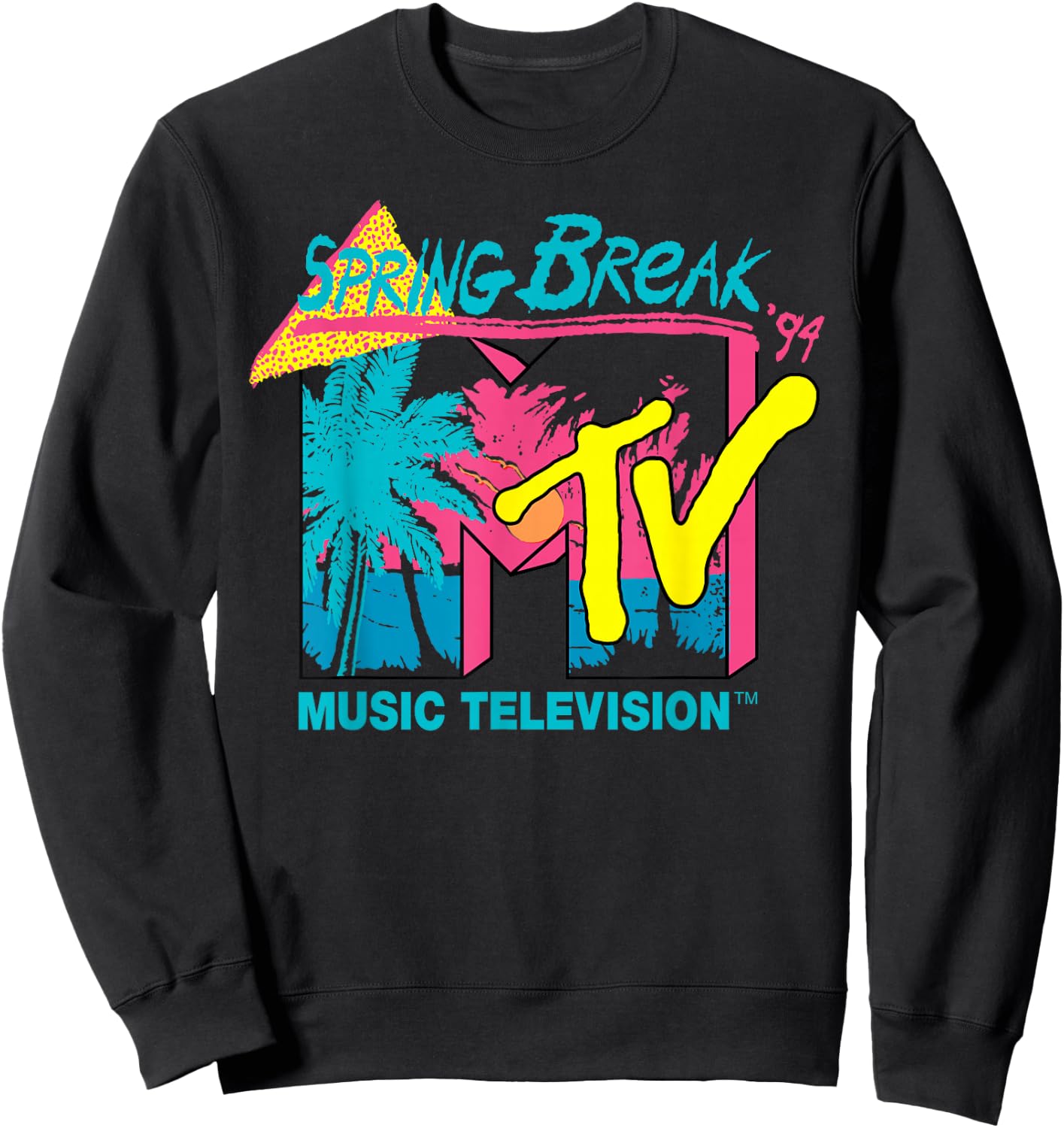 MTV - Spring Break 94 Sweatshirt - Sweatshirt | Black