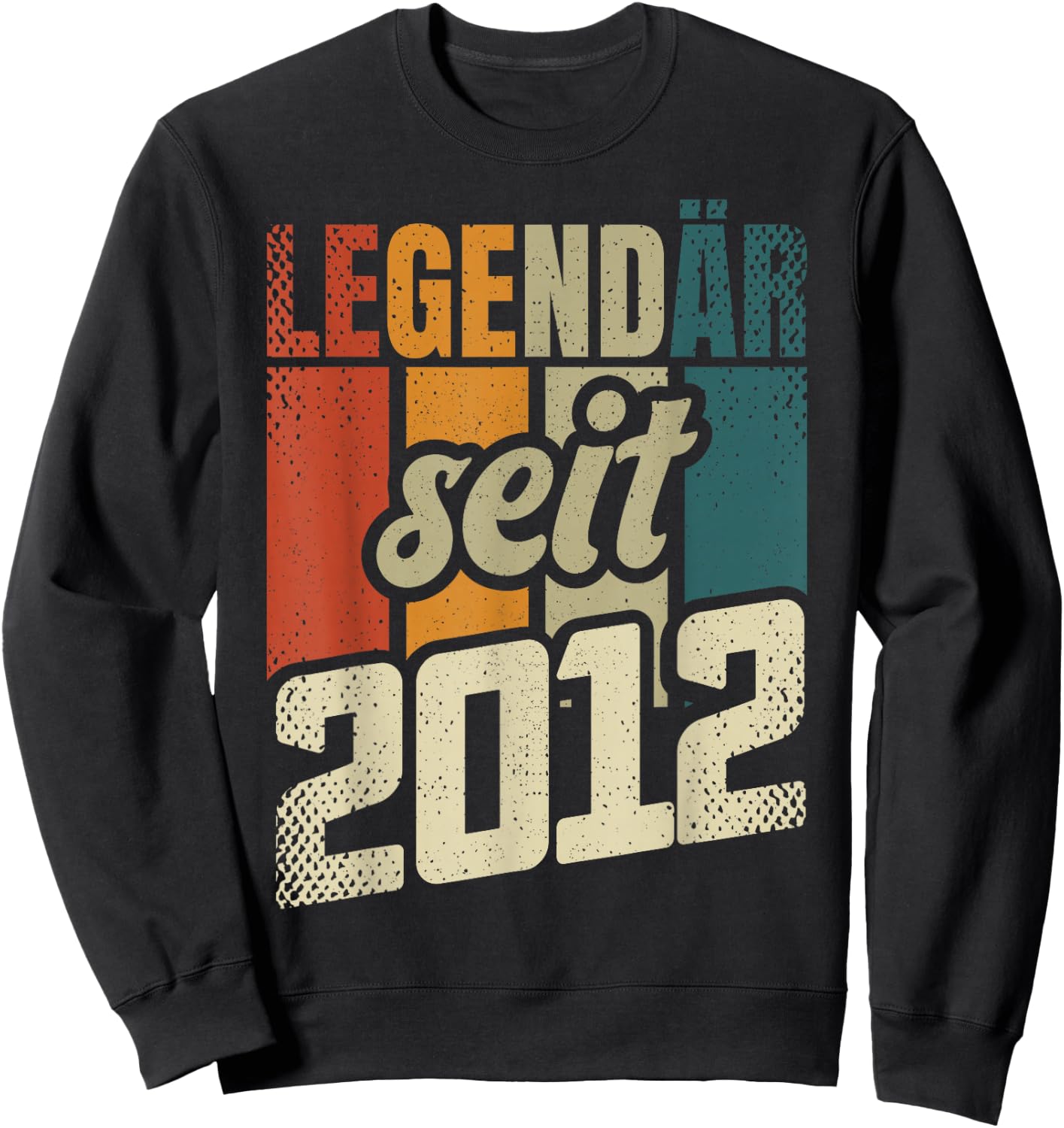 14. Geburtstag Junge Mädchen 14 Jahre 2012 Geschenk Lustig Sweatshirt - Sweatshirt | Black