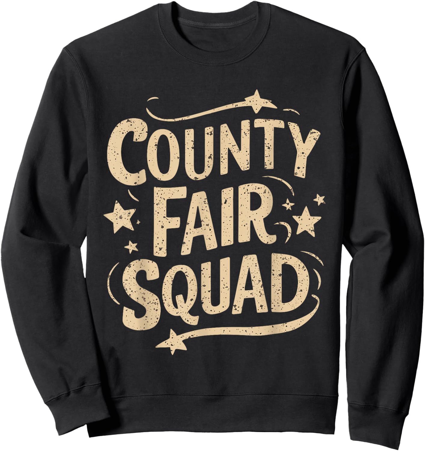 County Fair Squad Sweatshirt - Sweatshirt | Black
