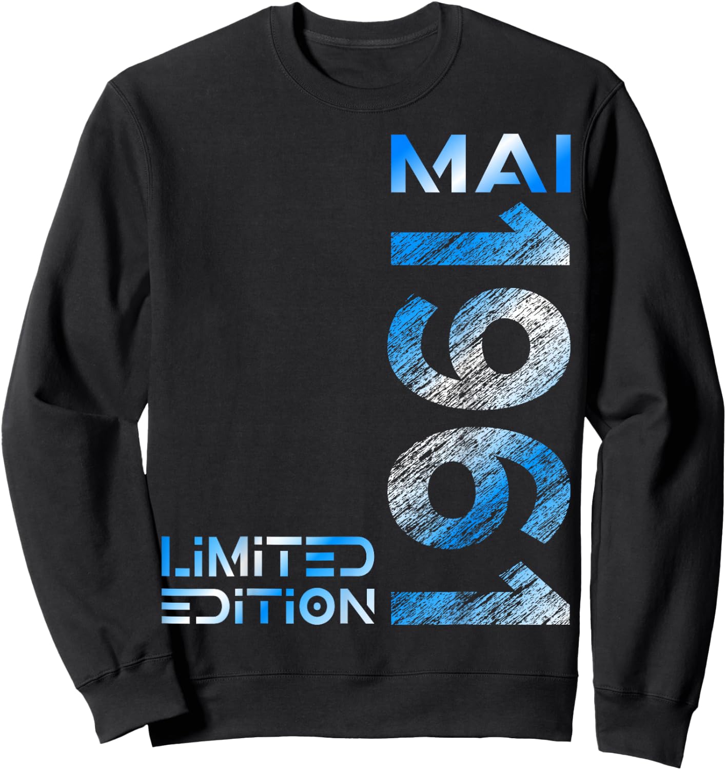 Limited Edition Mai 1961 Mann Frau 65. Geburtstag Sweatshirt - Sweatshirt | Black
