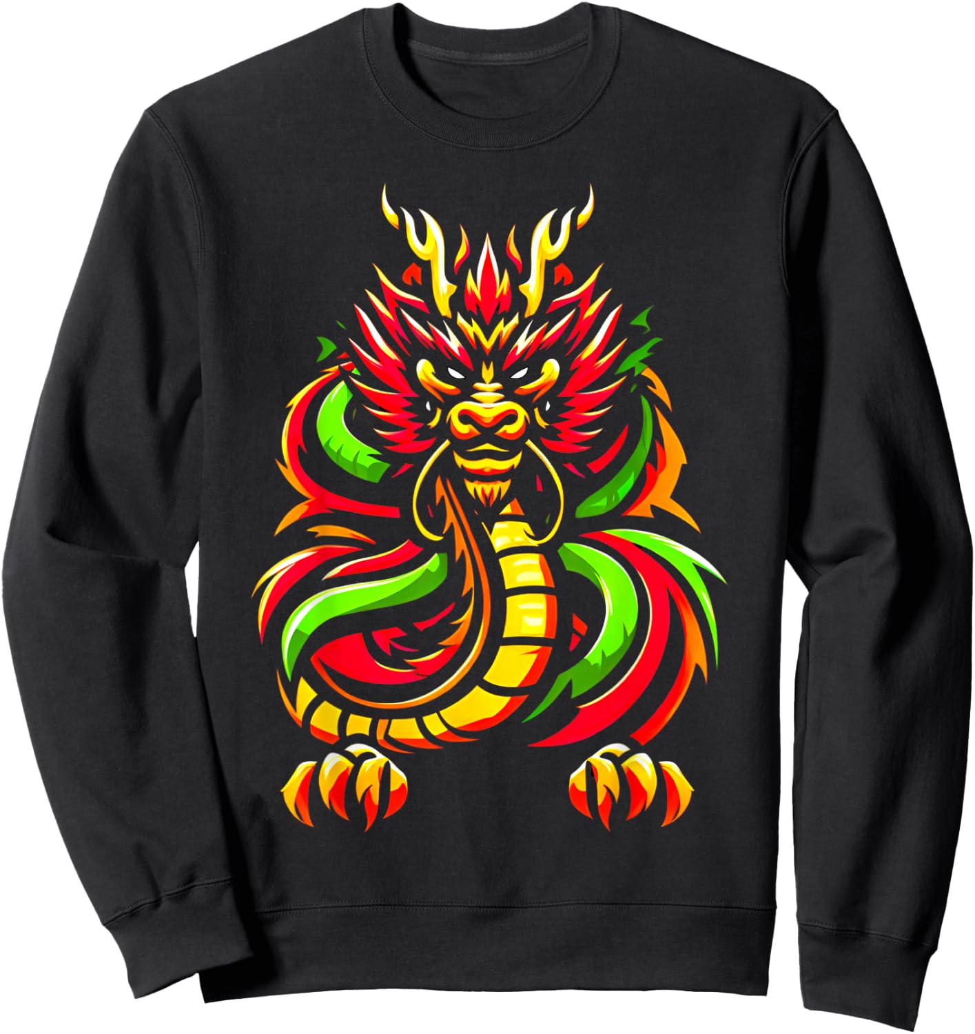 Dragon’s Fury – Light It Up Sweatshirt - Sweatshirt | Black
