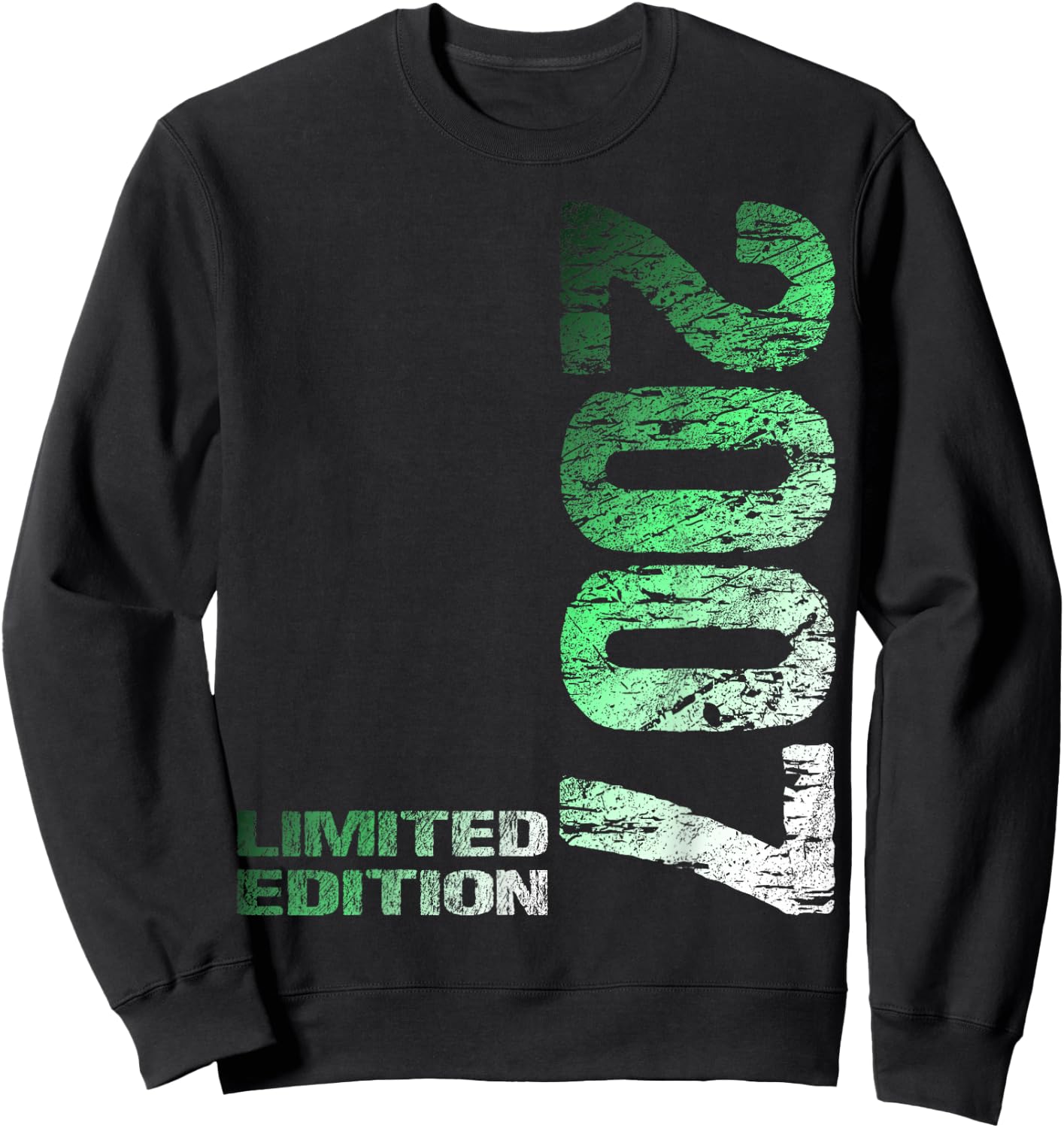 16th Birthday 2007 Limited Edition Boy Girl , black Sweatshirt - Sweatshirt | Black