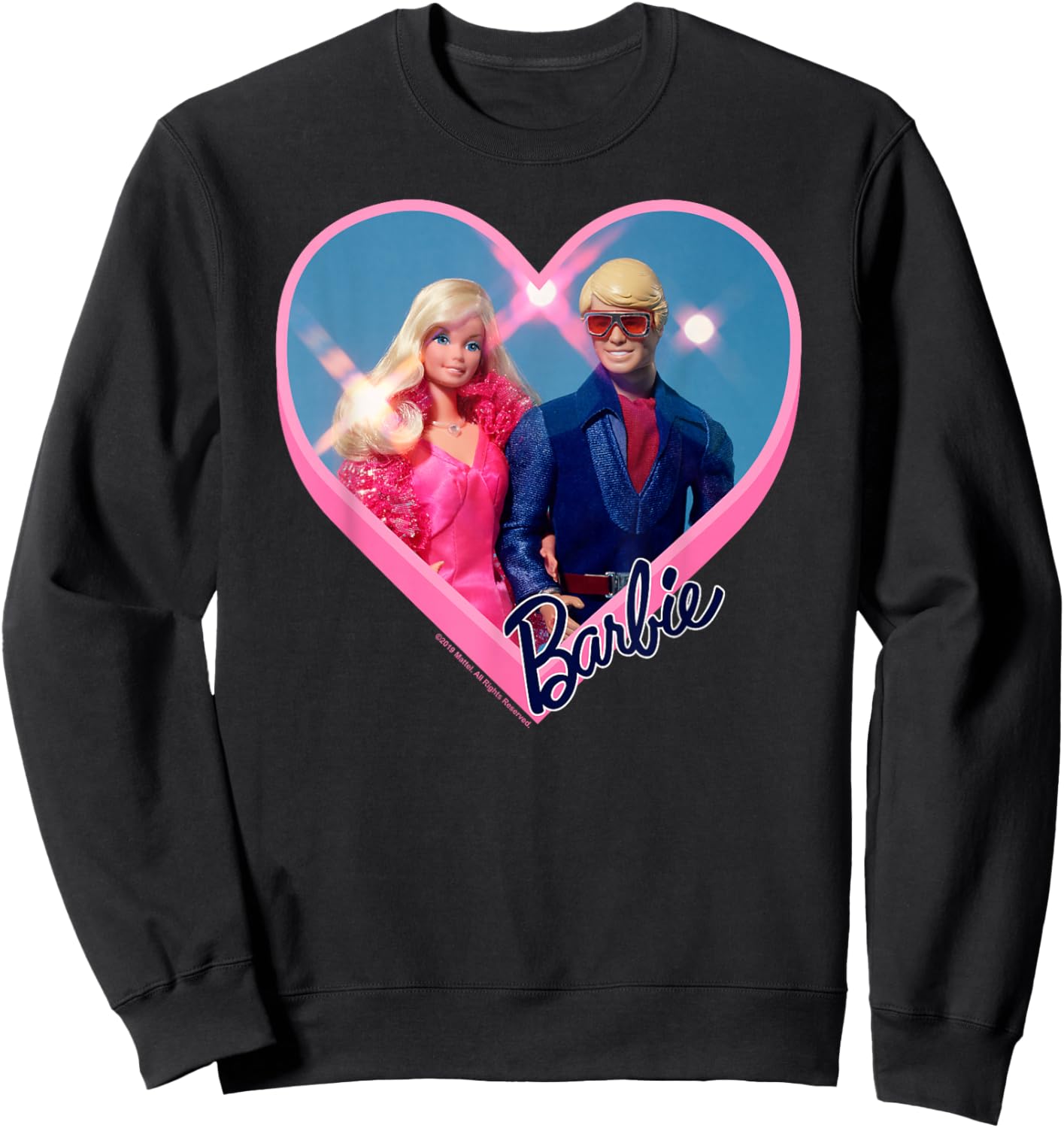 Barbie - Ken Heart Sweatshirt - Sweatshirt | Black