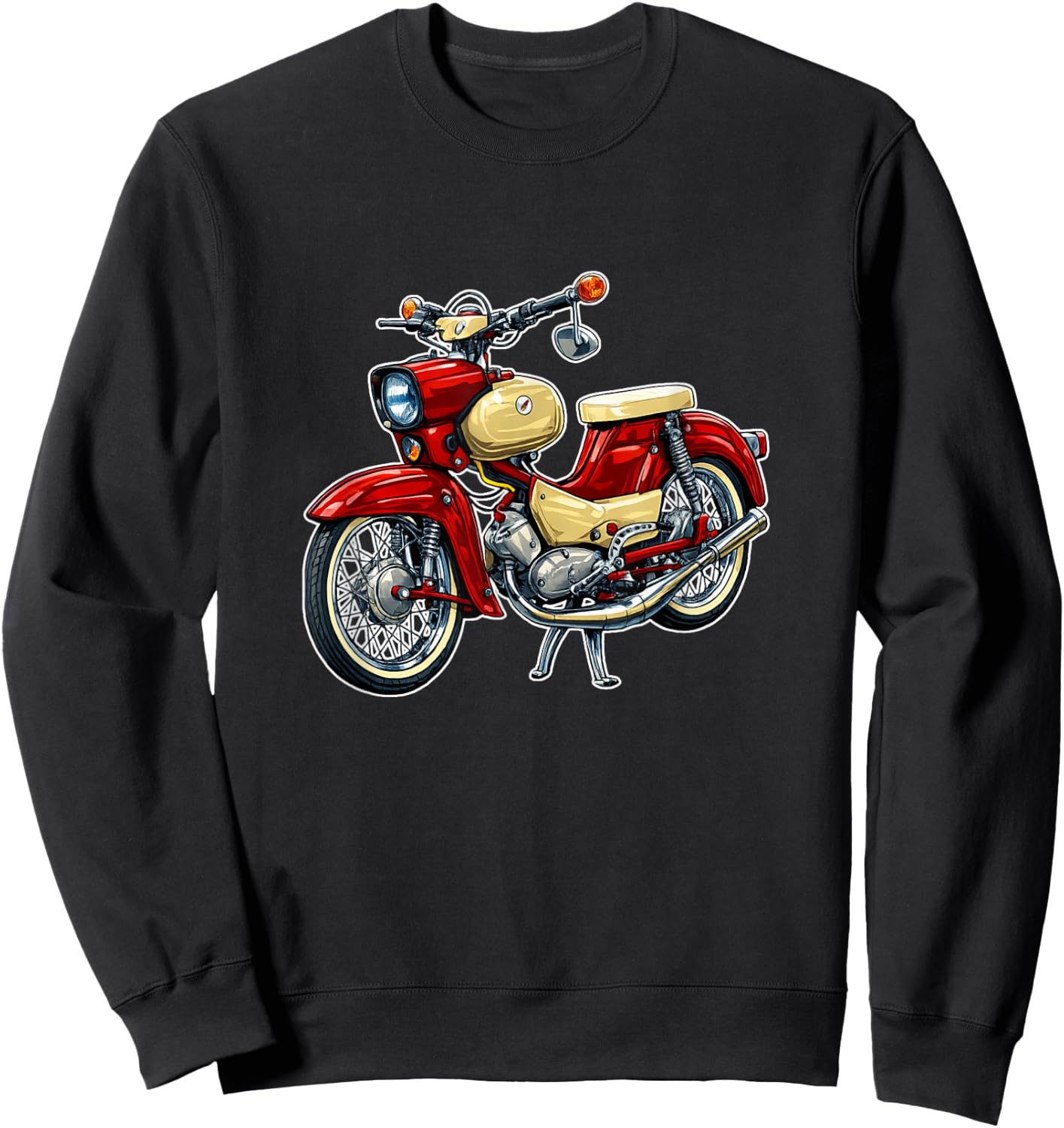 Simson SR4-2 Star MOFA Kult Motorrad DDR Klassiker Retro Sweatshirt - Sweatshirt | Black