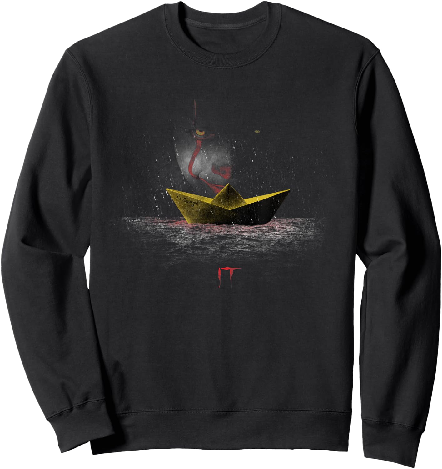 IT Chapter 2 Paper Boat Sweatshirt - Sweatshirt | Black