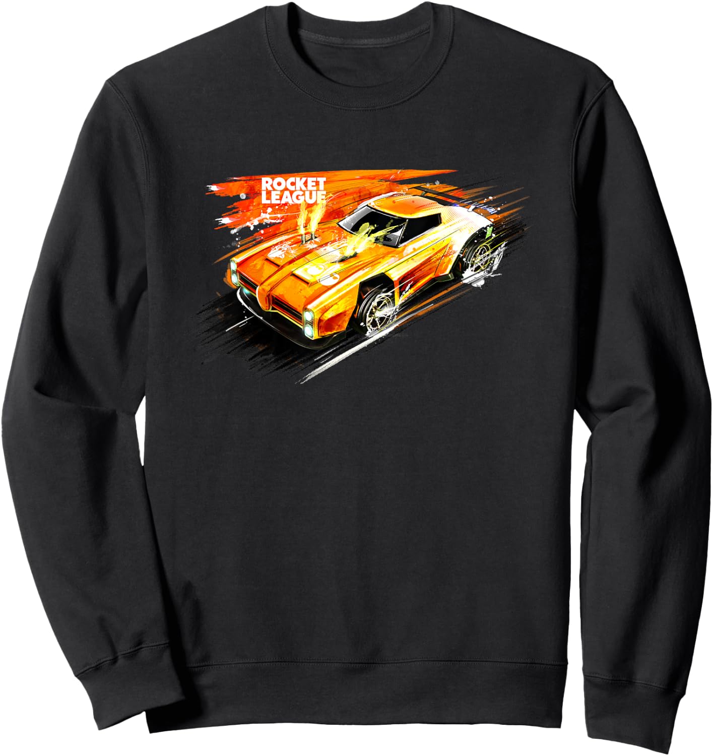 Kids Rocket League Dominus Fire Kids , Blue, 2 Sweatshirt - Sweatshirt | Black