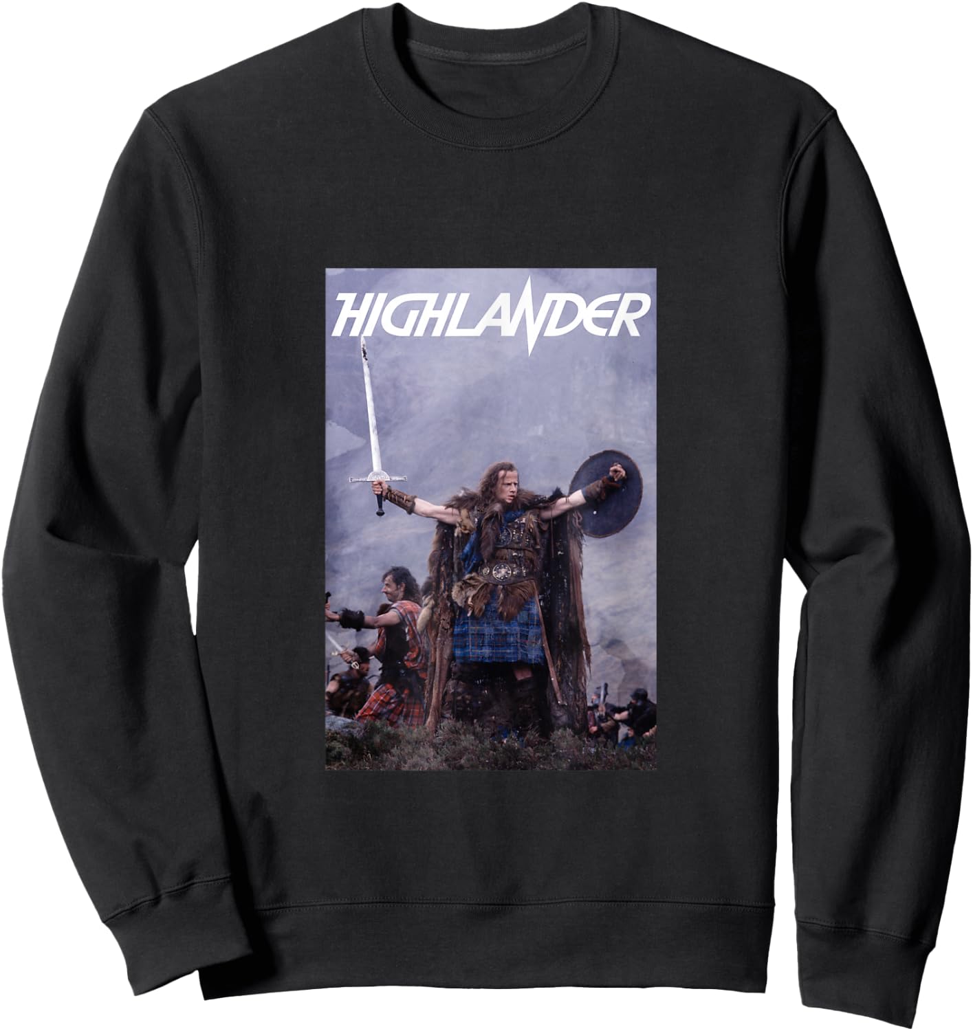 Highlander 1986 Connor MacLeod Sweatshirt - Sweatshirt | Black