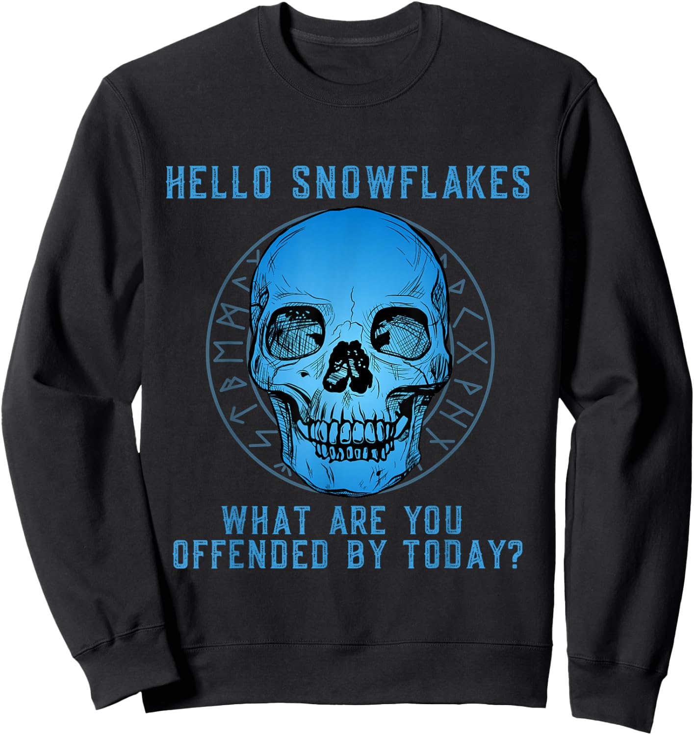 Anti wachte politisch inkorrekt konservativ Sweatshirt - Sweatshirt | Black