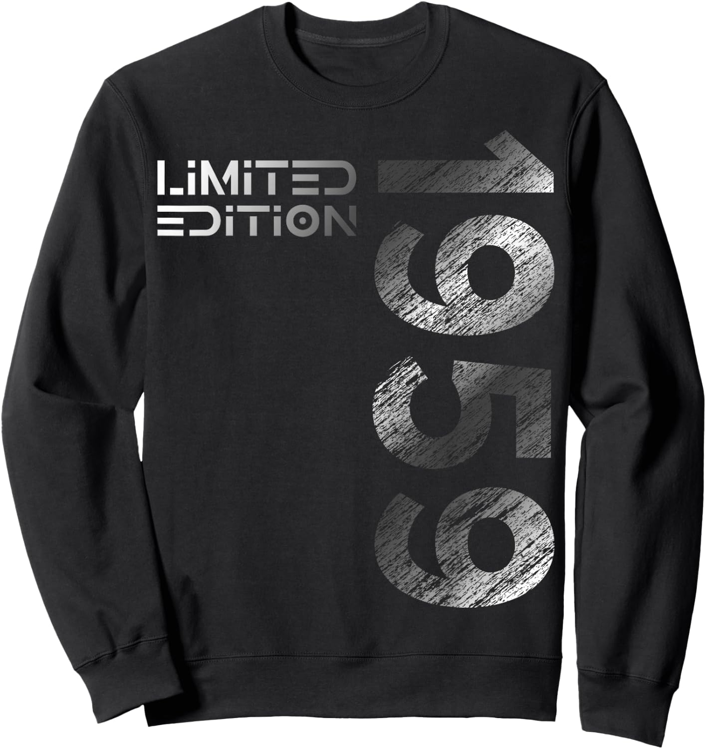 66th Birthday Limited Edition Vintage 1959 Man Woman , black Sweatshirt - Sweatshirt | Black