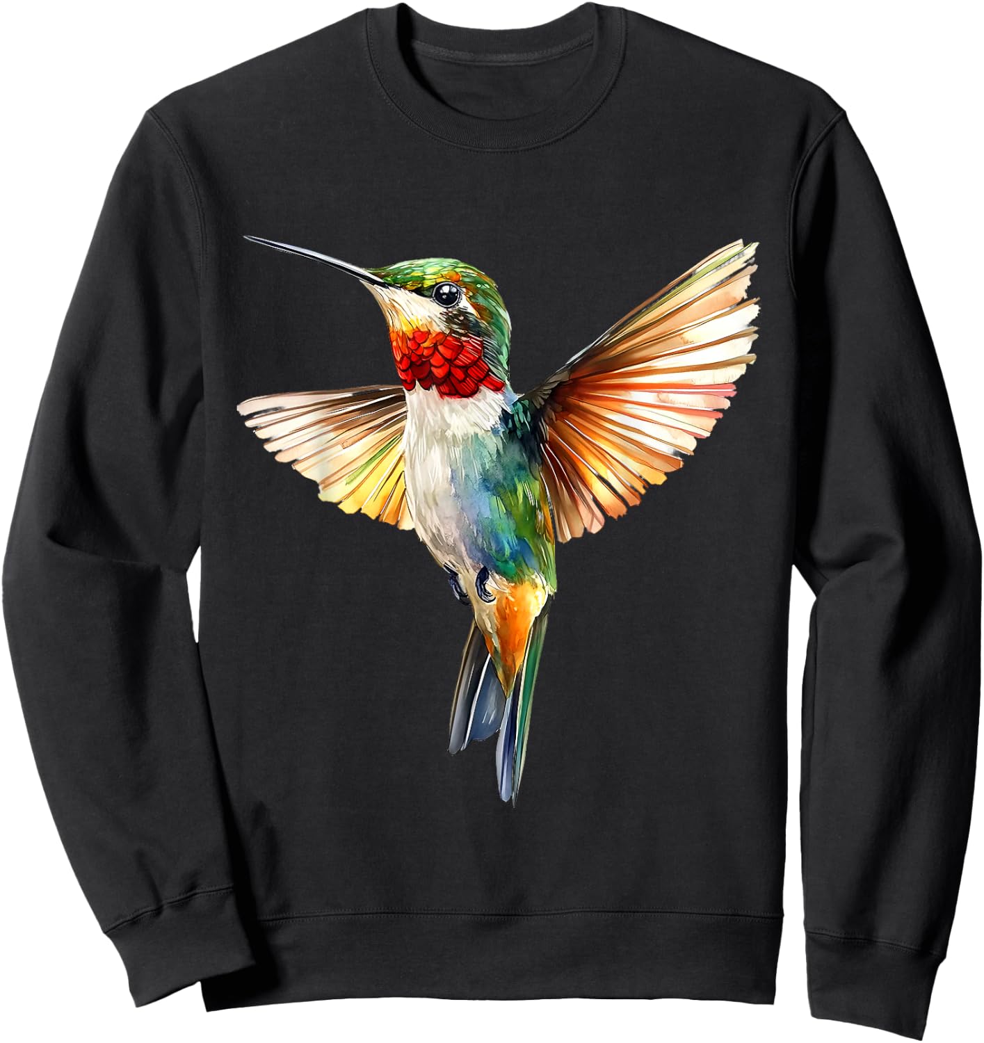 Hummingbird Sweatshirt - Sweatshirt | Black