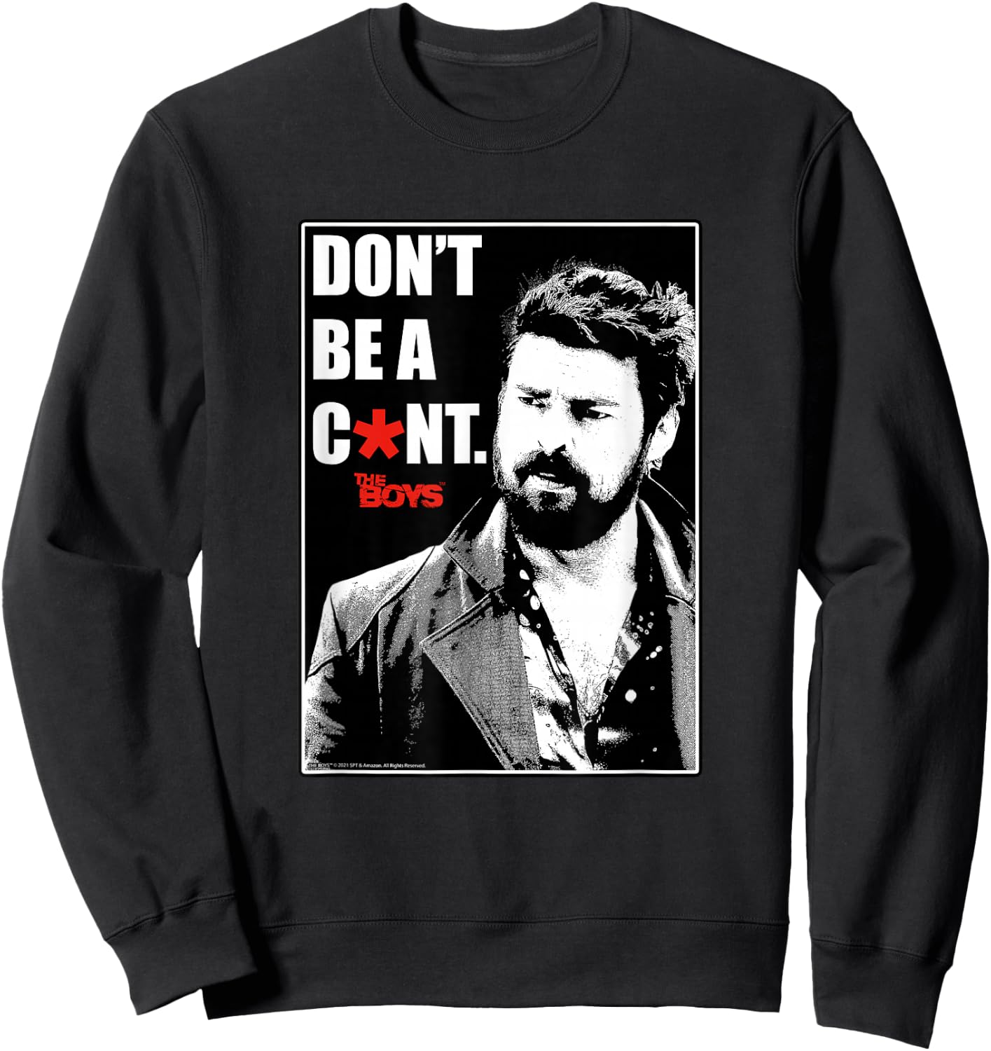 The Boys Butcher Don't Be A... Small Sweatshirt - Sweatshirt | Black
