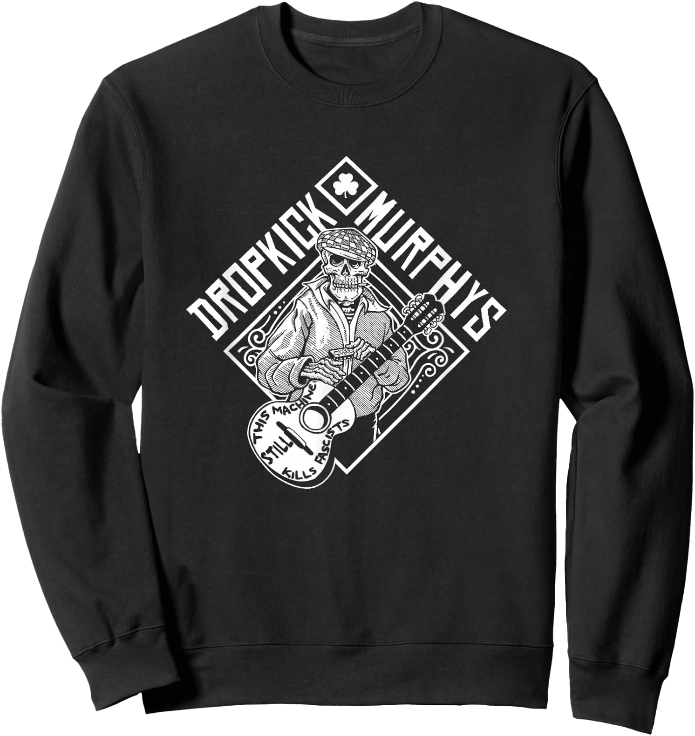 Dropkick Murphys Official Merchandise - Cousin Skelly , black Sweatshirt - Sweatshirt | Black
