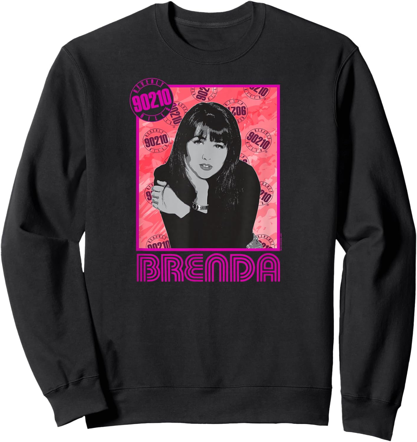 Beverly Hills 90210 - Brenda Sweatshirt - Sweatshirt | Black