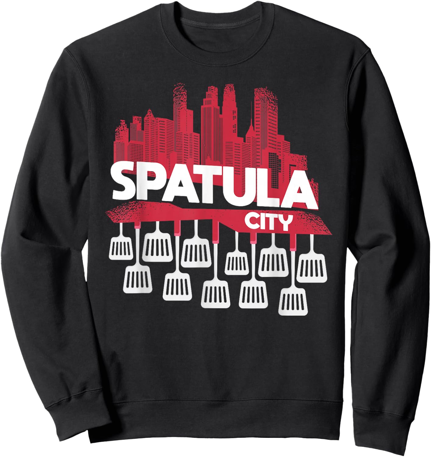 Spatula City Sweatshirt - Sweatshirt | Black