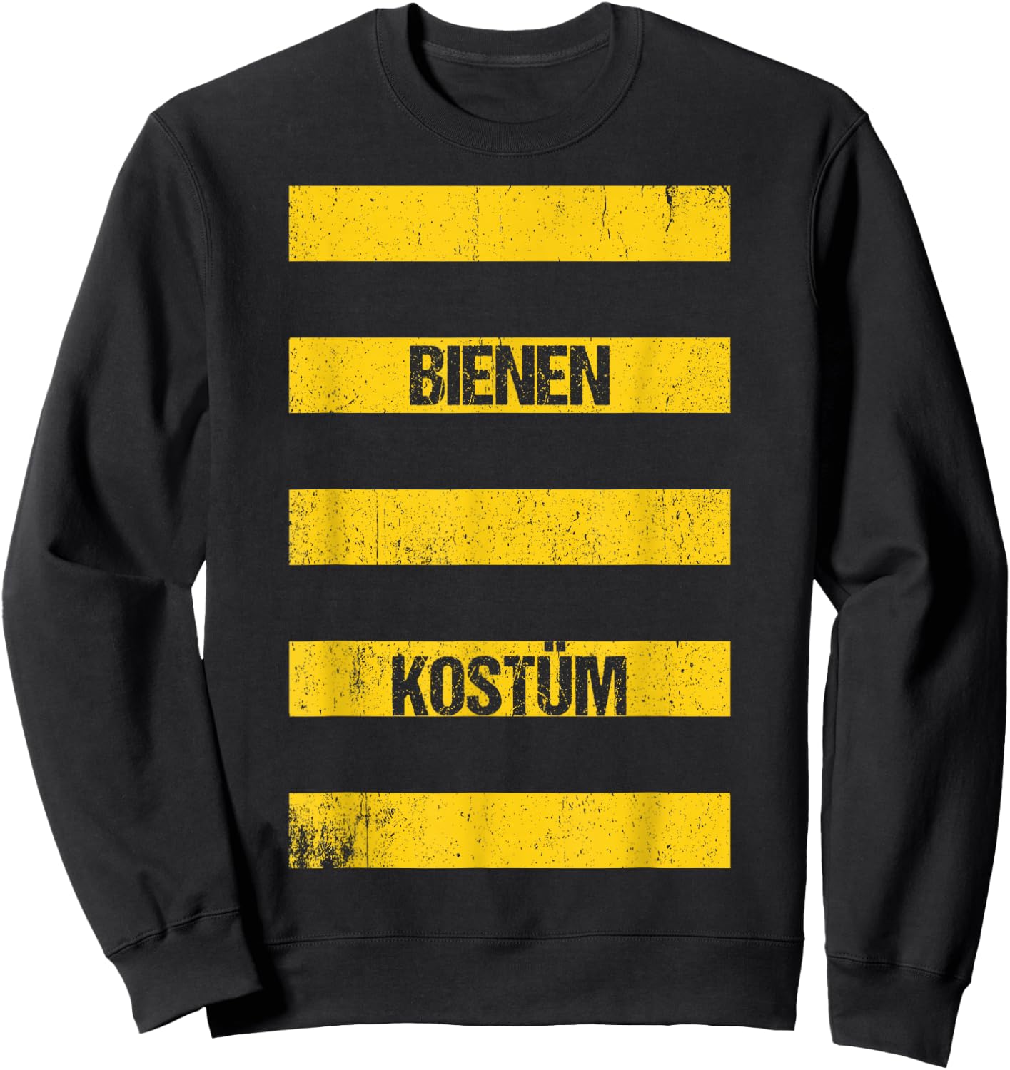 Bee Costume Fancy Dress Carnival Bee Costume Gift , black, s Sweatshirt - Sweatshirt | Black