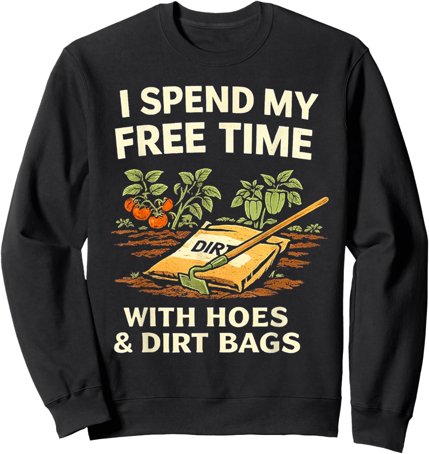 T-Shirt Sweatshirt - Sweatshirt | Black
