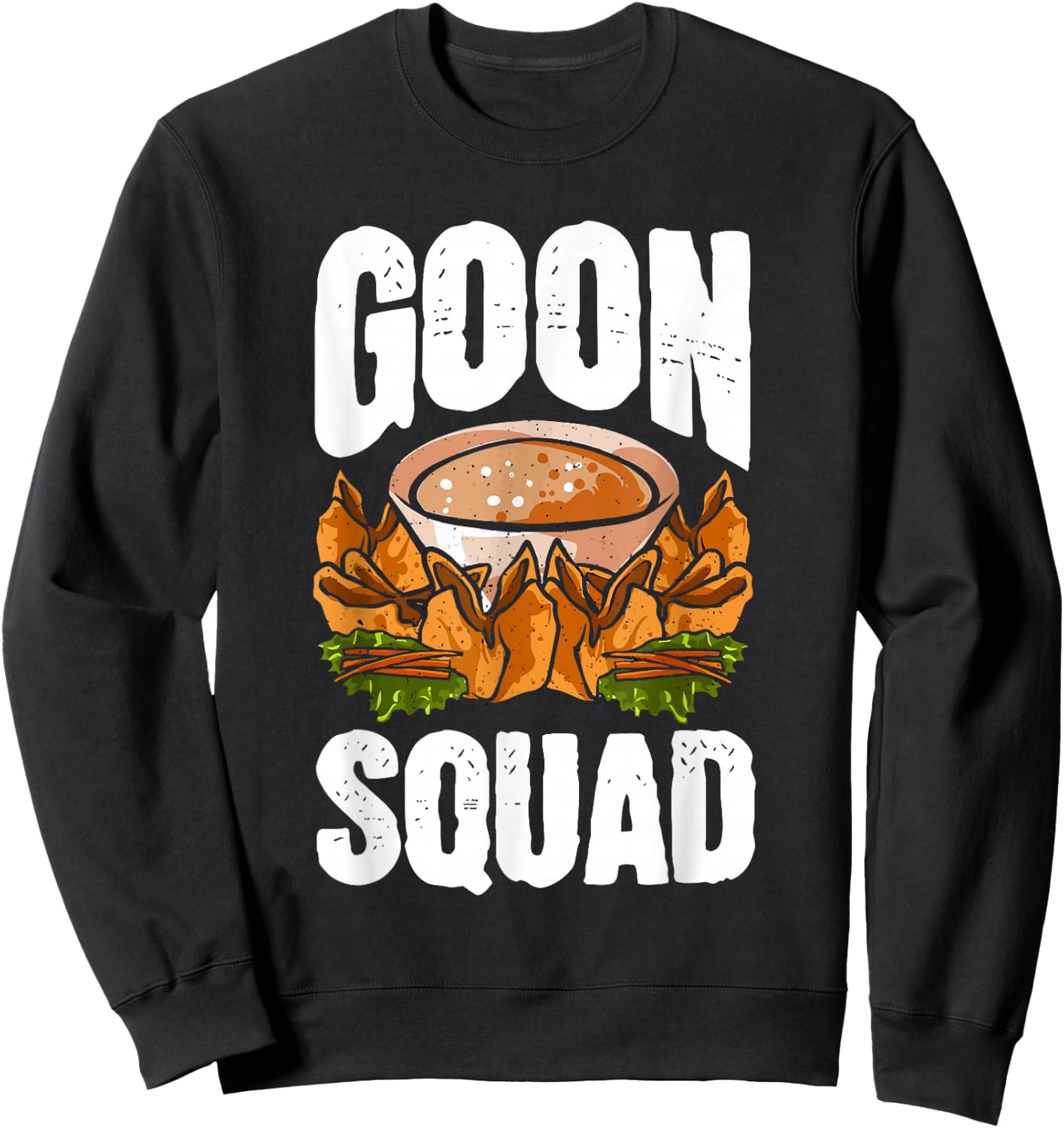 Crab Rangoon Crab Rangoon Sweatshirt - Sweatshirt | Black
