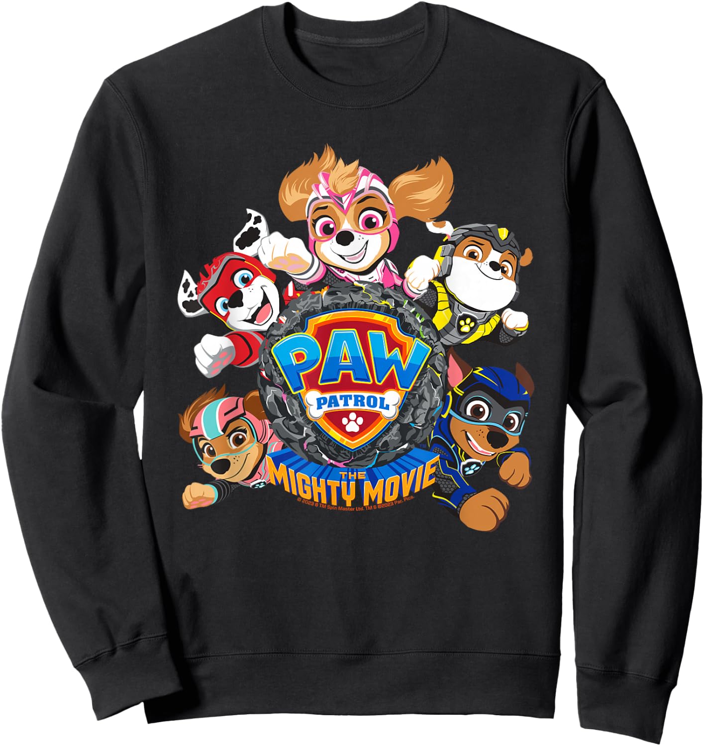 PAW Patrol: The Mighty Movie Flying Sweatshirt - Sweatshirt | Black