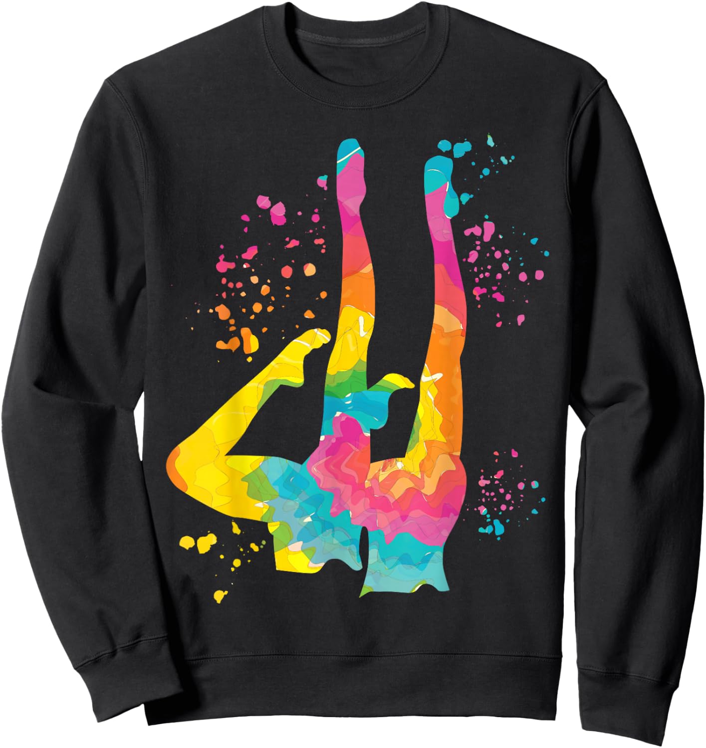 Colorsplash Team Artistic Swim , Black, S Sweatshirt - Sweatshirt | Black
