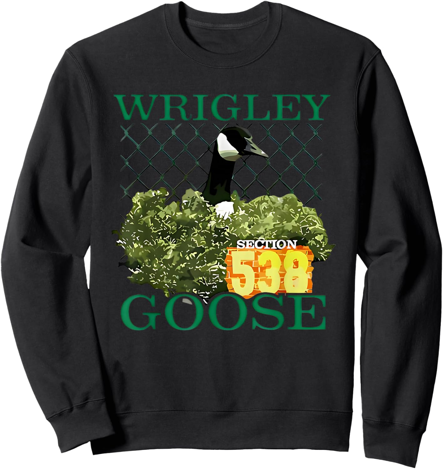 Wrigley Goose Section 538 Sweatshirt - Sweatshirt | Black