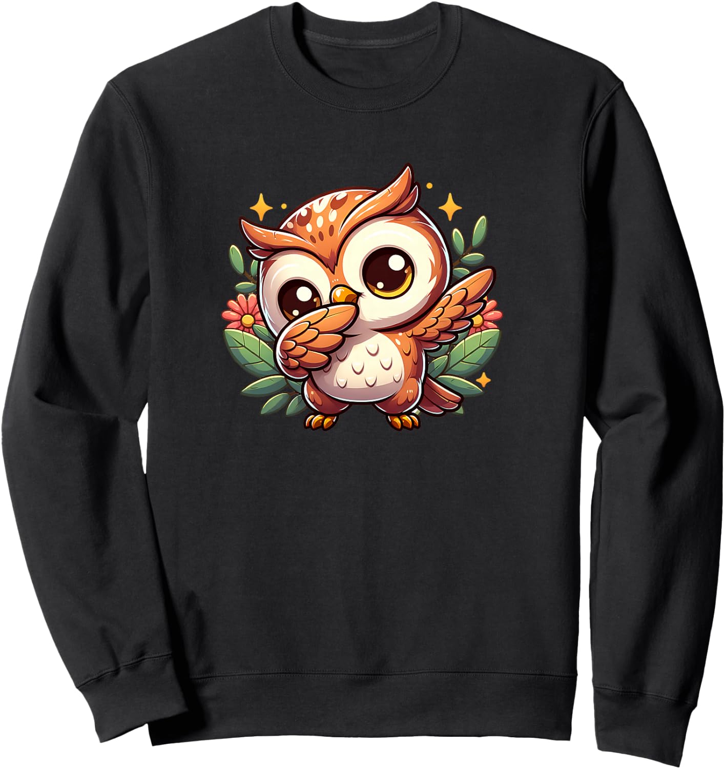 Owl Sweatshirt - Sweatshirt | Black