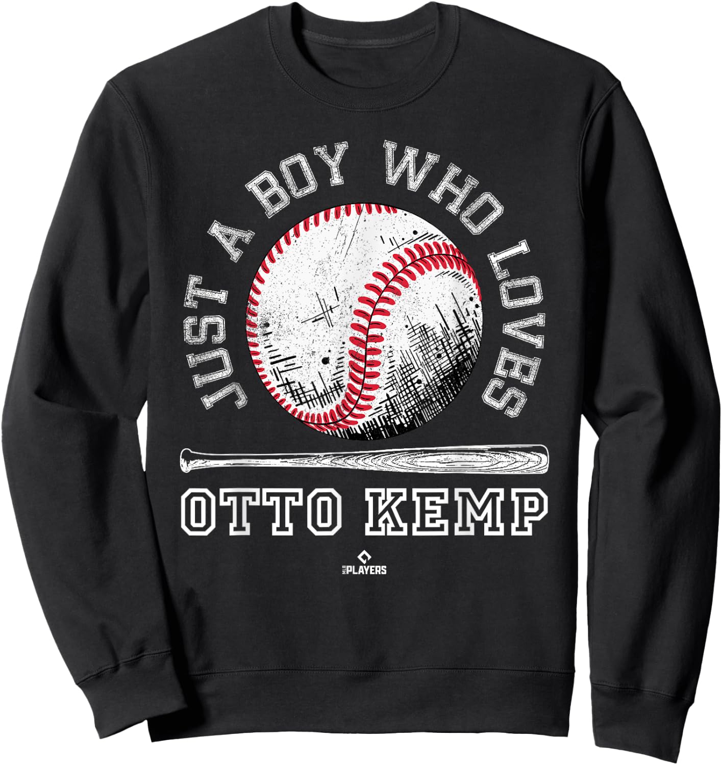 Boy Who Loves Otto Kemp Prospect Baseball Fan Gear Sweatshirt - Sweatshirt | Black