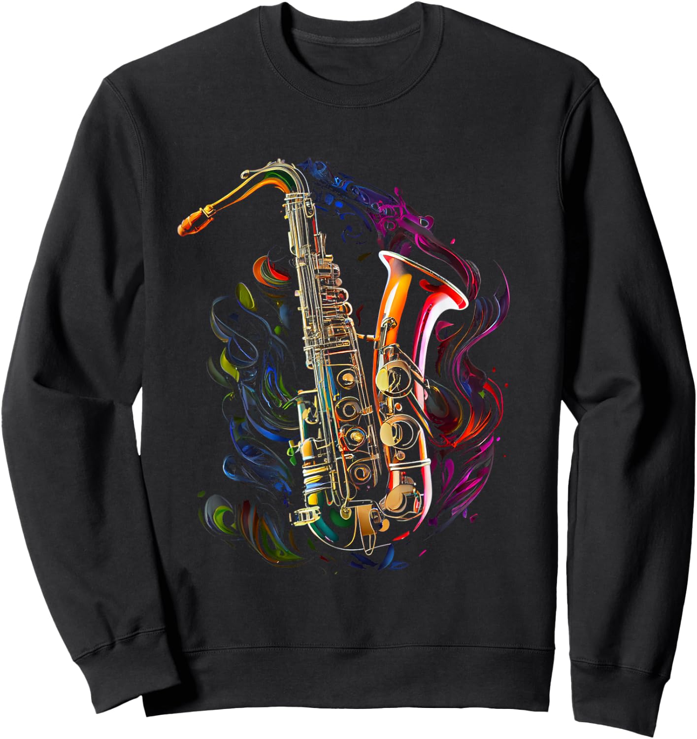 Saxophon Musiker Saxophon Geschenk Sweatshirt - Sweatshirt | Black