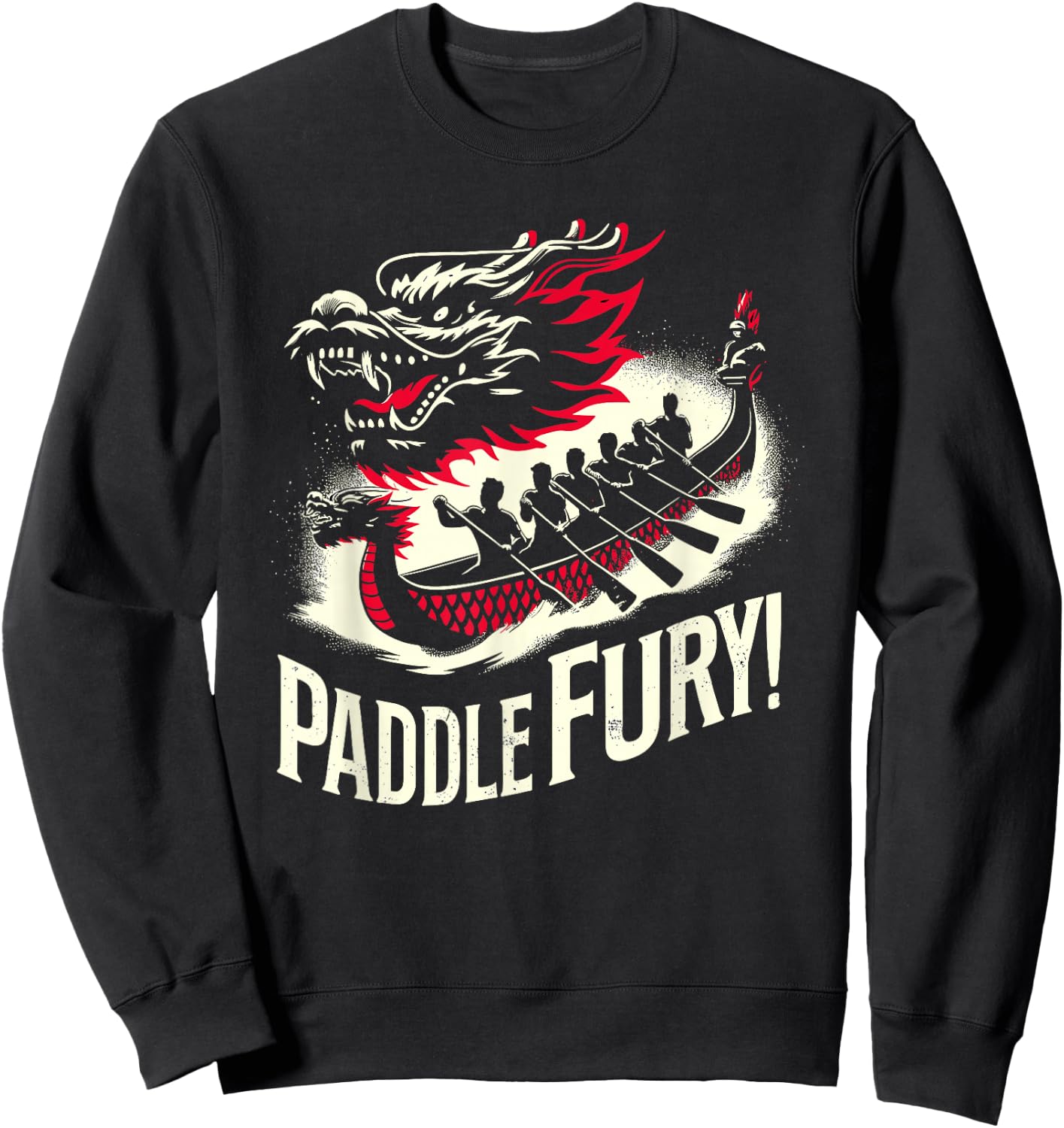 Dragonboat Dragon Boat Racing Dragon Boat Festival Sweatshirt - Sweatshirt | Black
