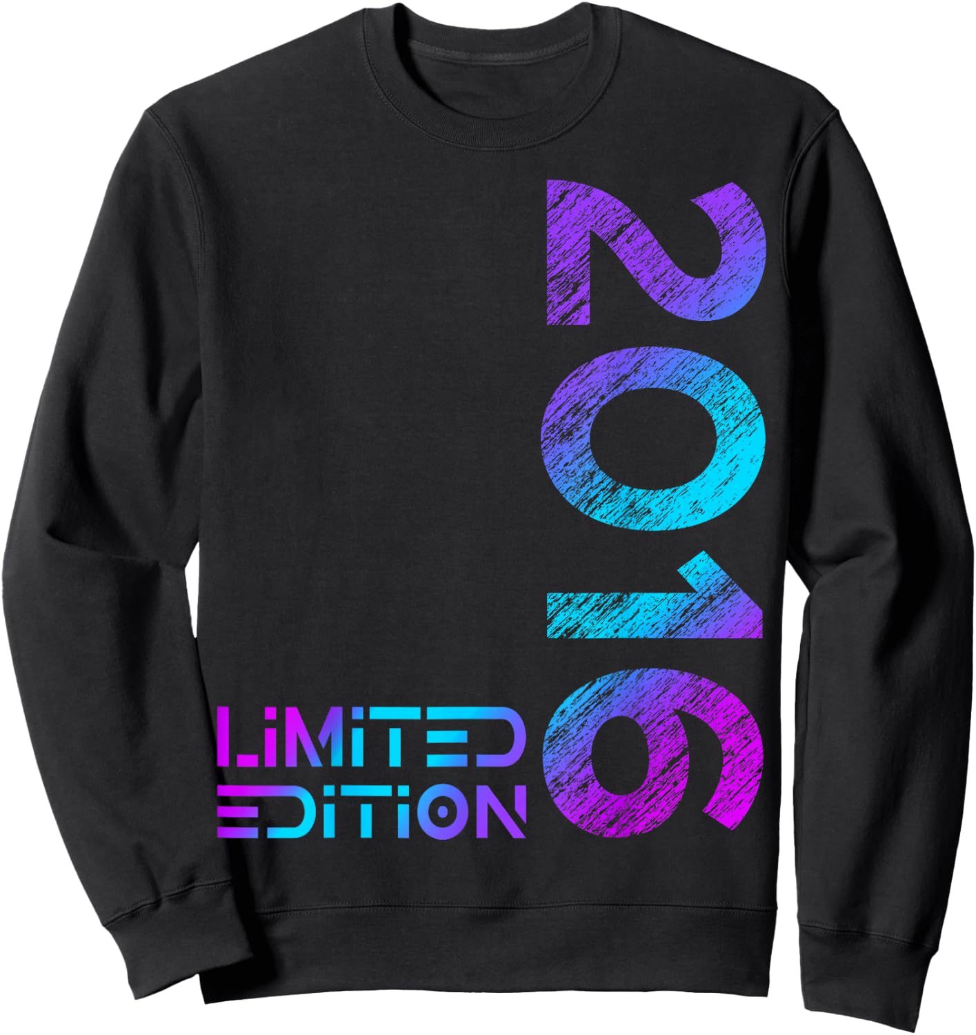 Kids 8th Birthday Limited Edition Vintage 2016 Boy Girl , black Sweatshirt - Sweatshirt | Black