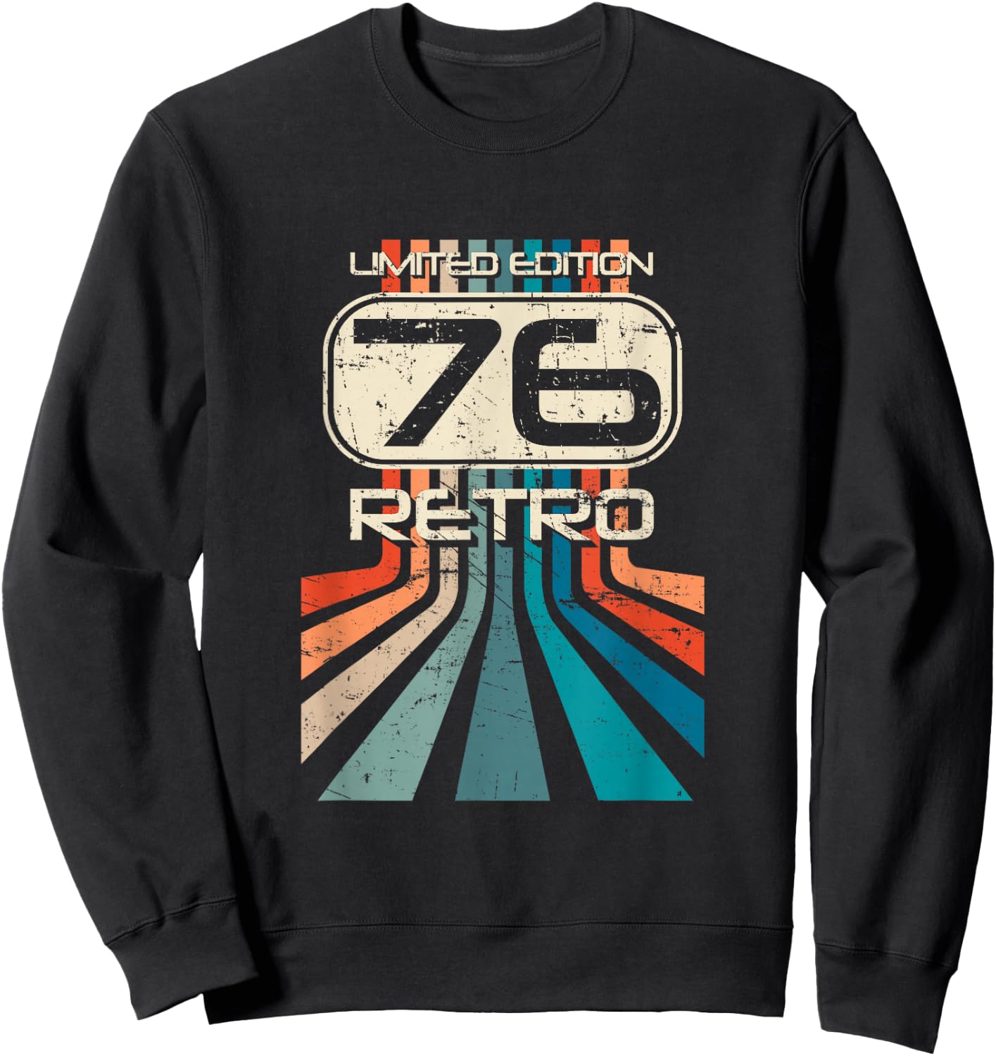 Limited Edition 1976 Retro Vintage , black Sweatshirt - Sweatshirt | Black