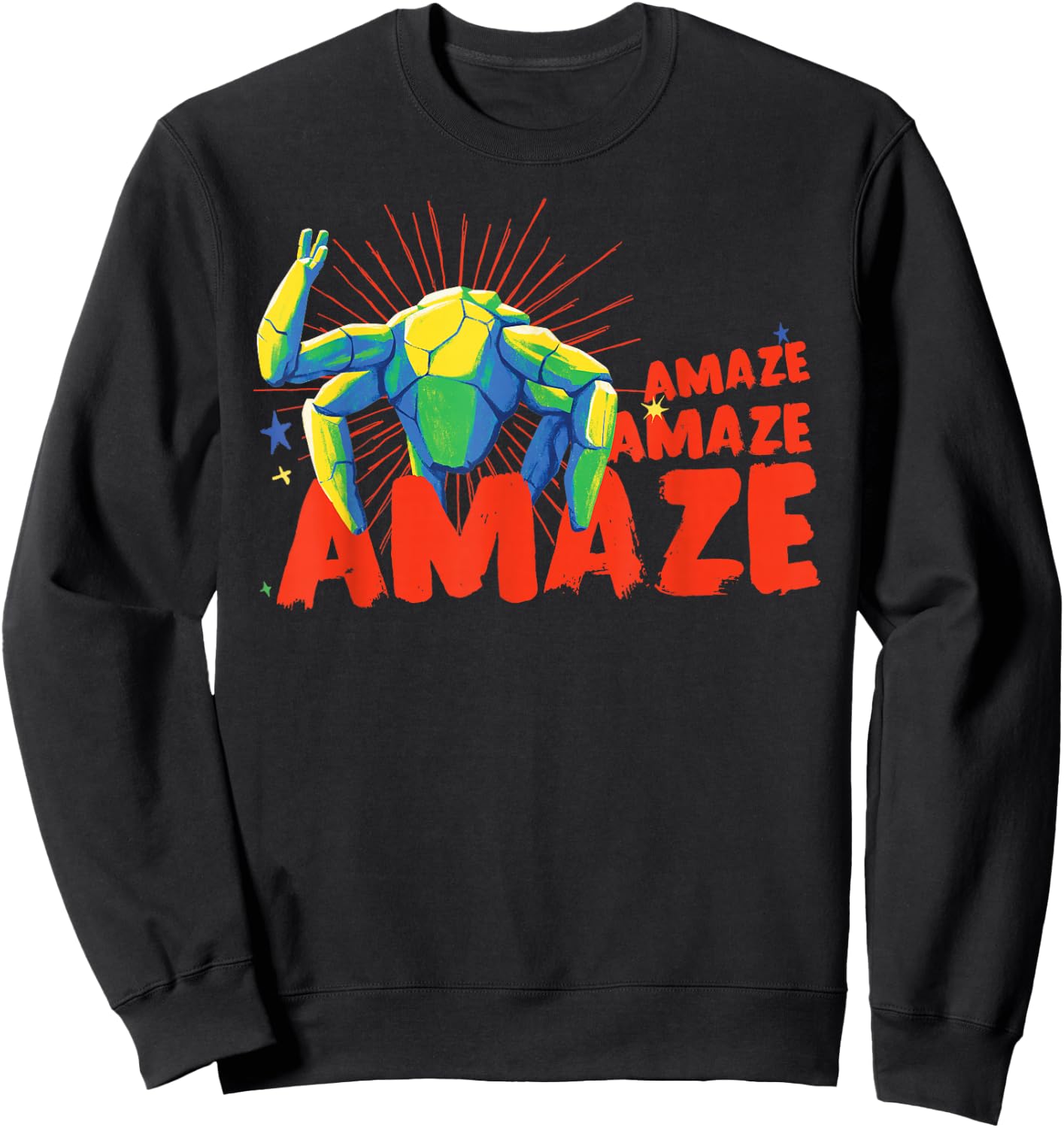 Staunen, Staunen, Staunen Sweatshirt - Sweatshirt | Black