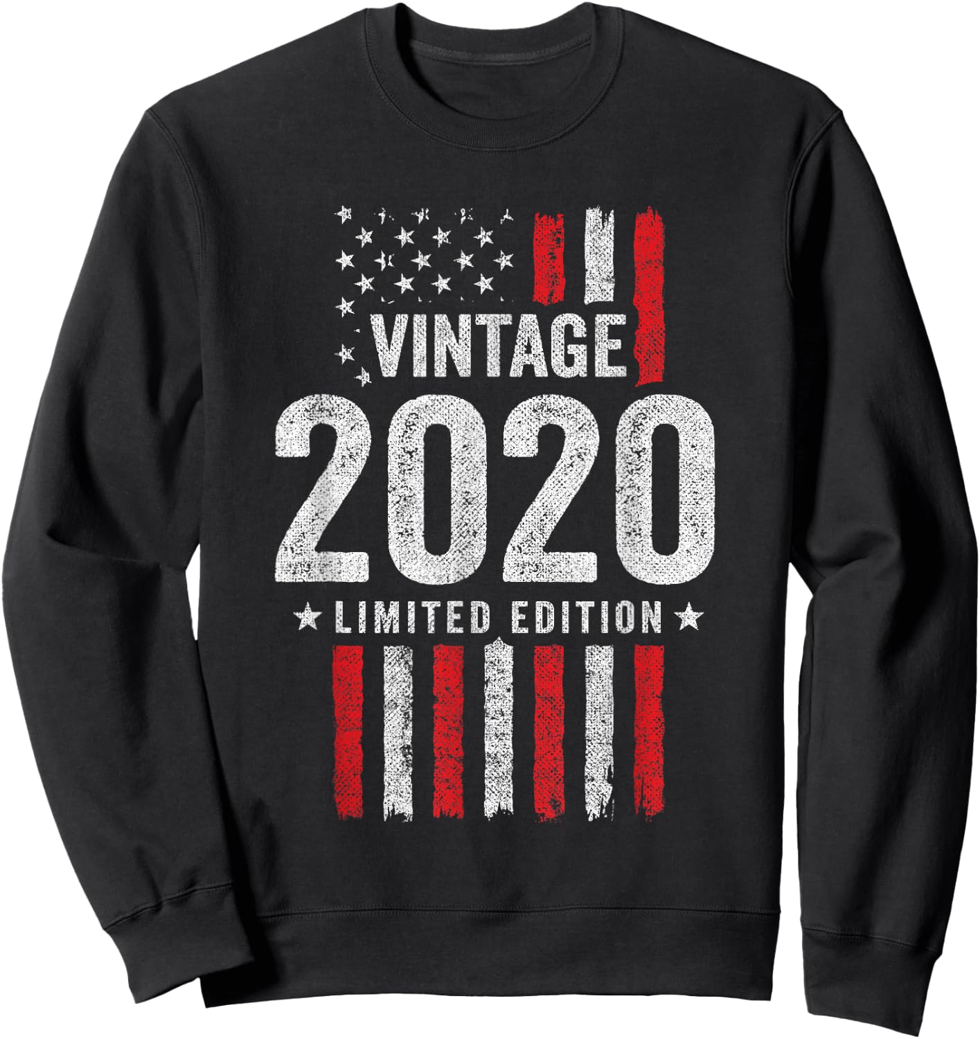 2020 Birthday - Born in 2020 - Limited Edition Vintage 2020 Sweatshirt - Sweatshirt | Black