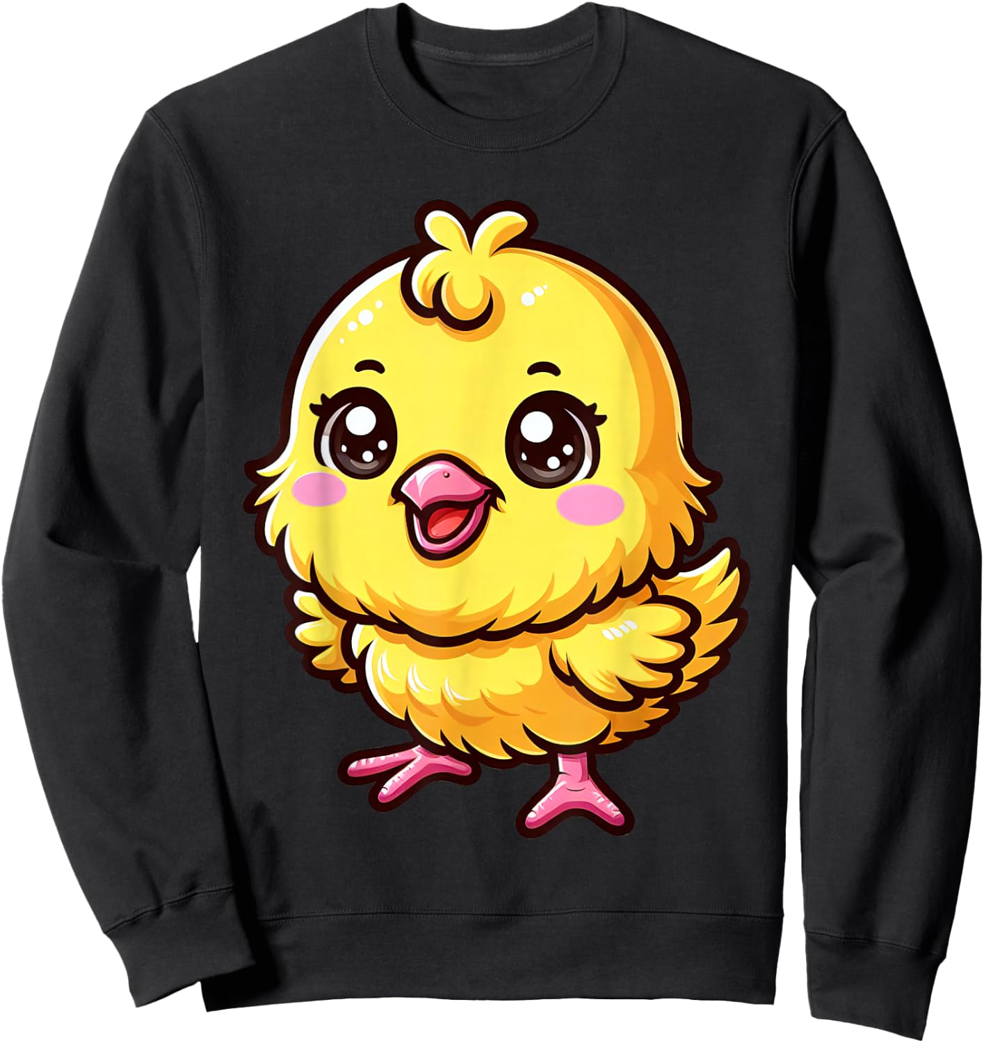 Ostern Geschenke Kinder Oster Geschenkideen Eier Kawaii Chick for Children Easter Chicken Sweatshirt - Sweatshirt | Black