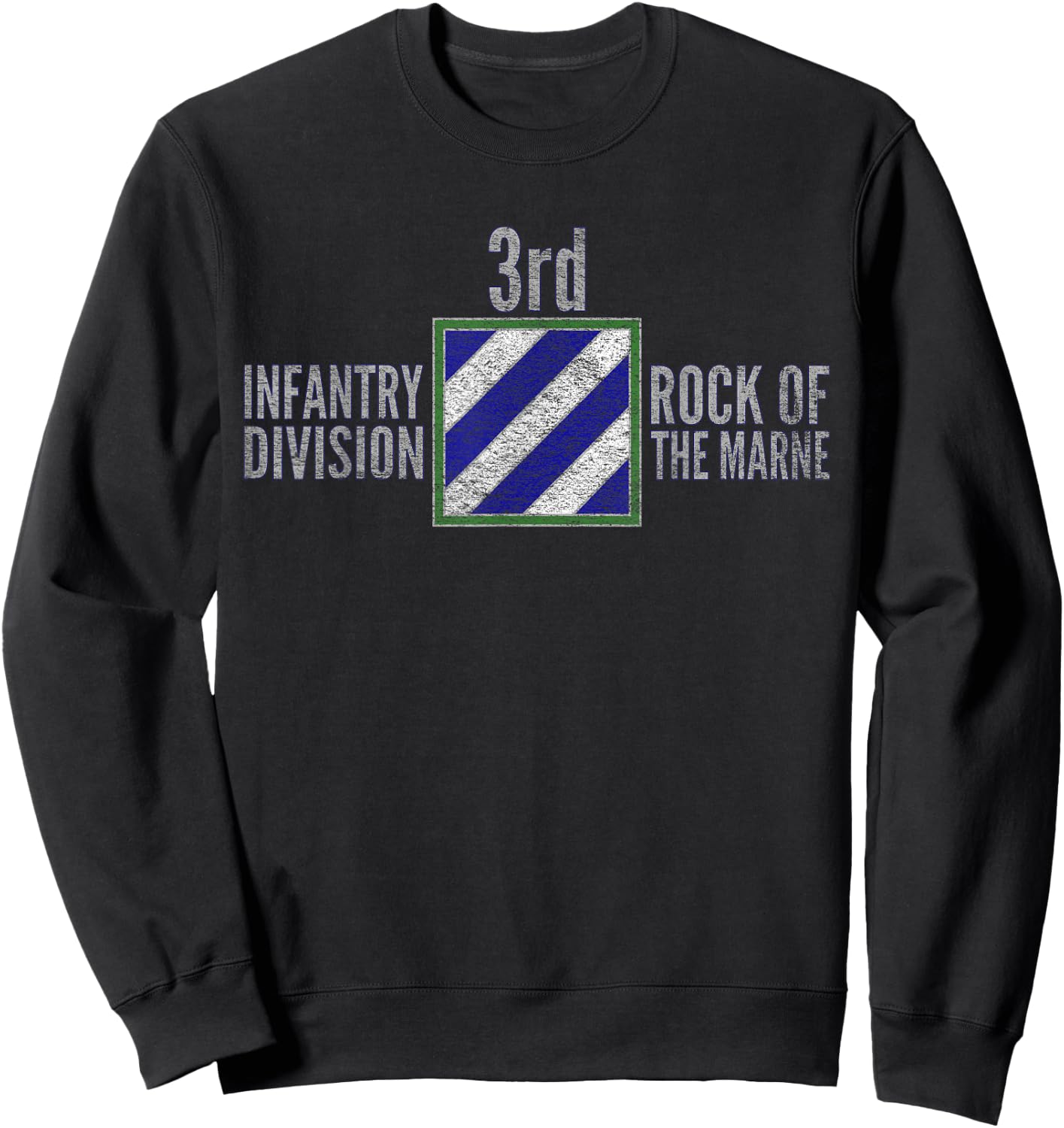 3RD Infantry Division United States Army Sweatshirt - Sweatshirt | Black