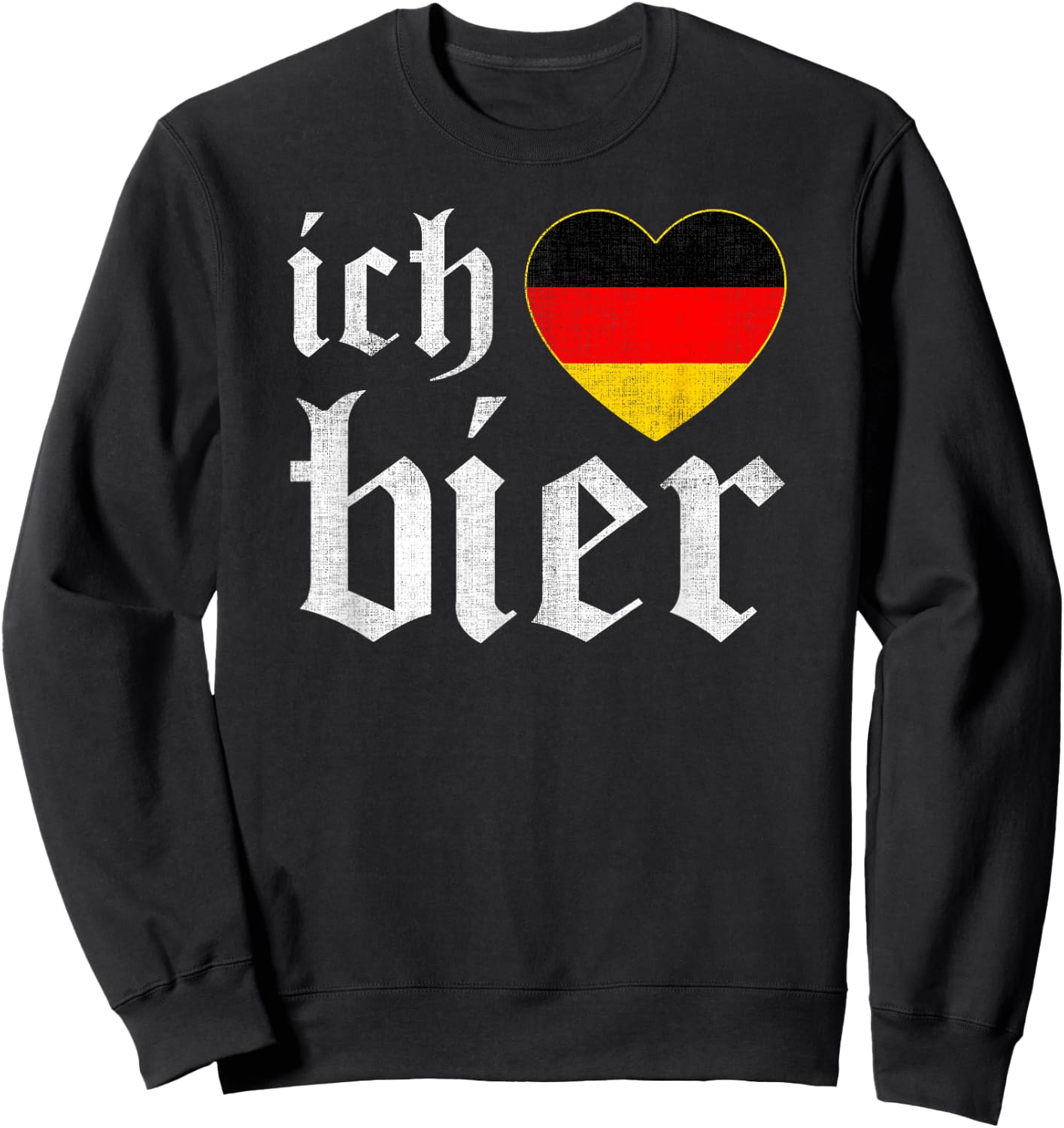 I Love Beer Oktoberfest Prost German Beer Drinking Team Gift Sweatshirt - Sweatshirt | Black