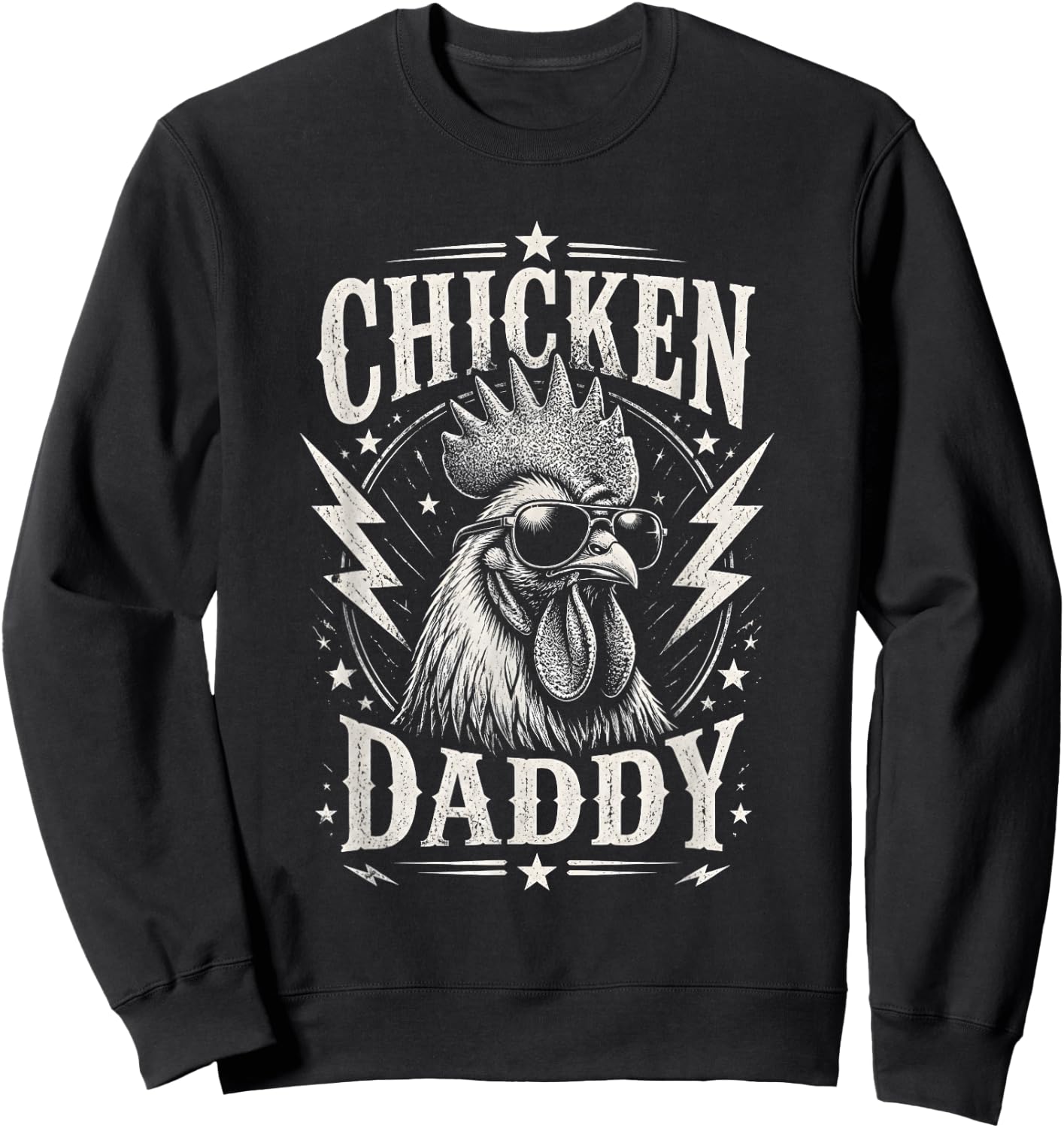 Chicken Daddy Sweatshirt - Sweatshirt | Black