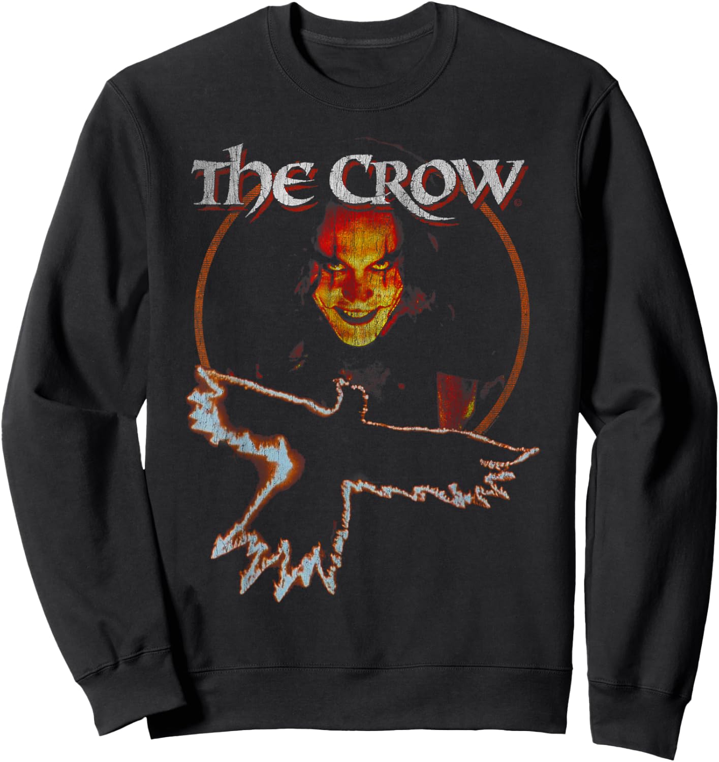 The Crow - Fire It Up , Black, S Sweatshirt - Sweatshirt | Black