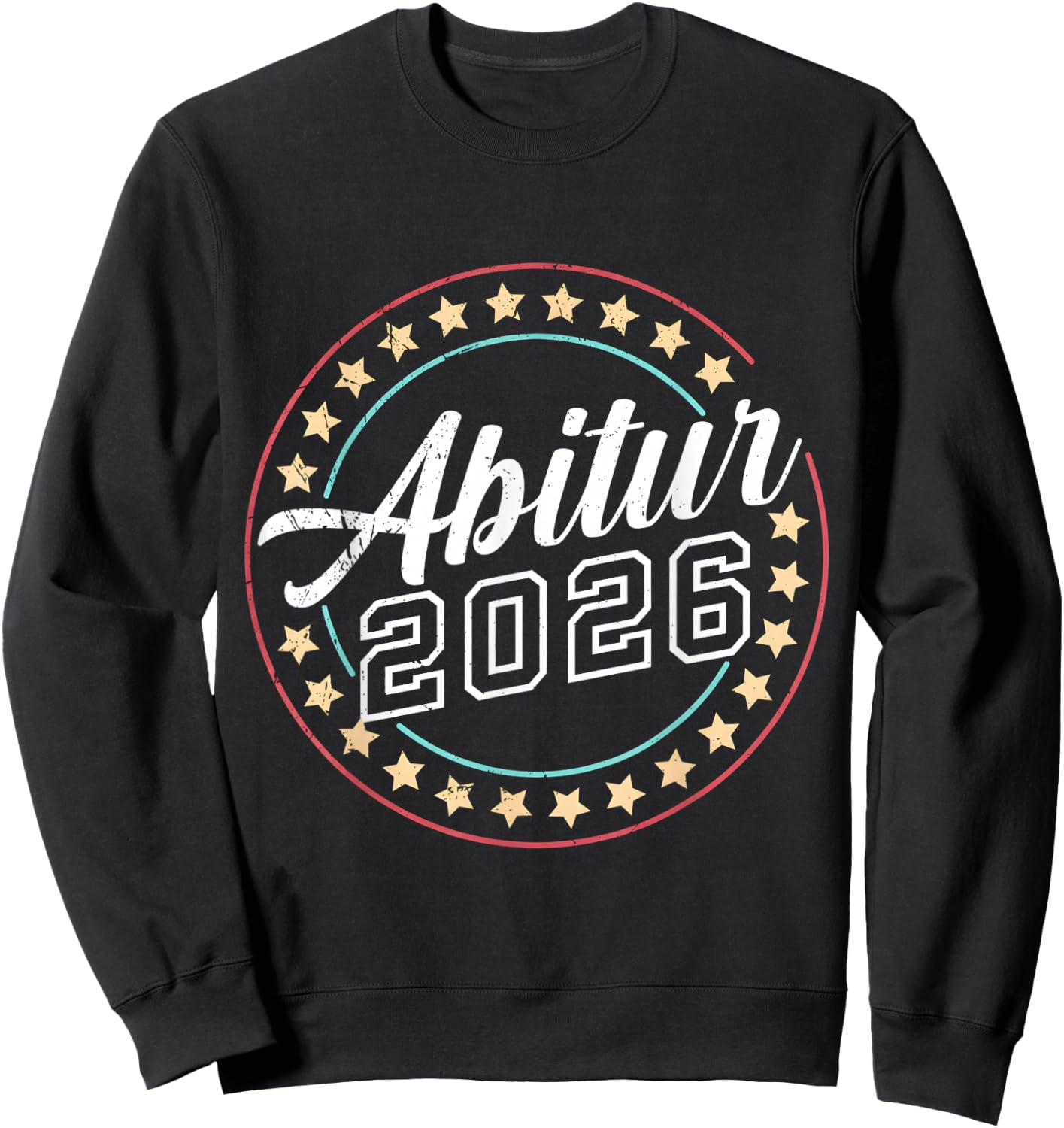 Abi 2026 Abitur Abiturient Schulabschluss Sweatshirt - Sweatshirt | Black