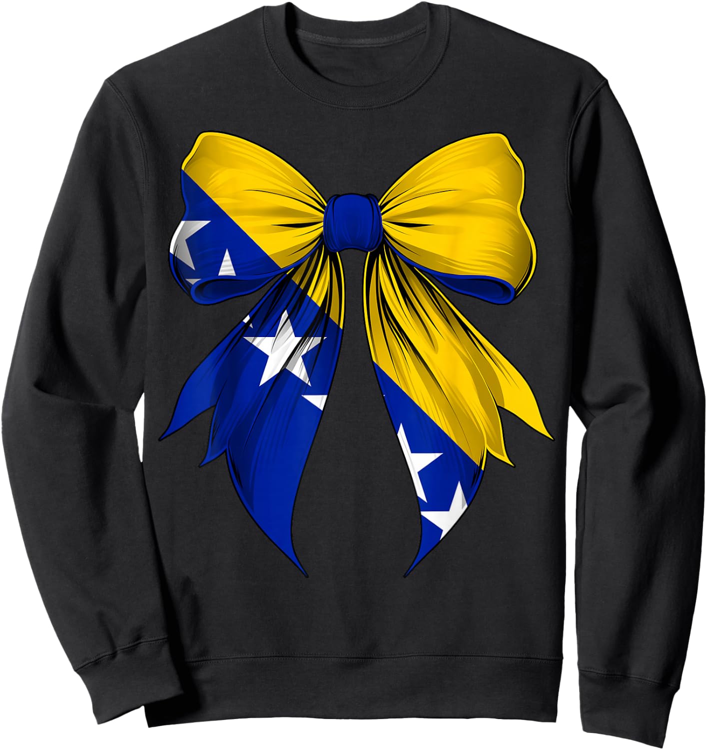 Bosnien-Herzegowina-Flagge, Bosnien und Herzegowina, Band Sweatshirt - Sweatshirt | Black