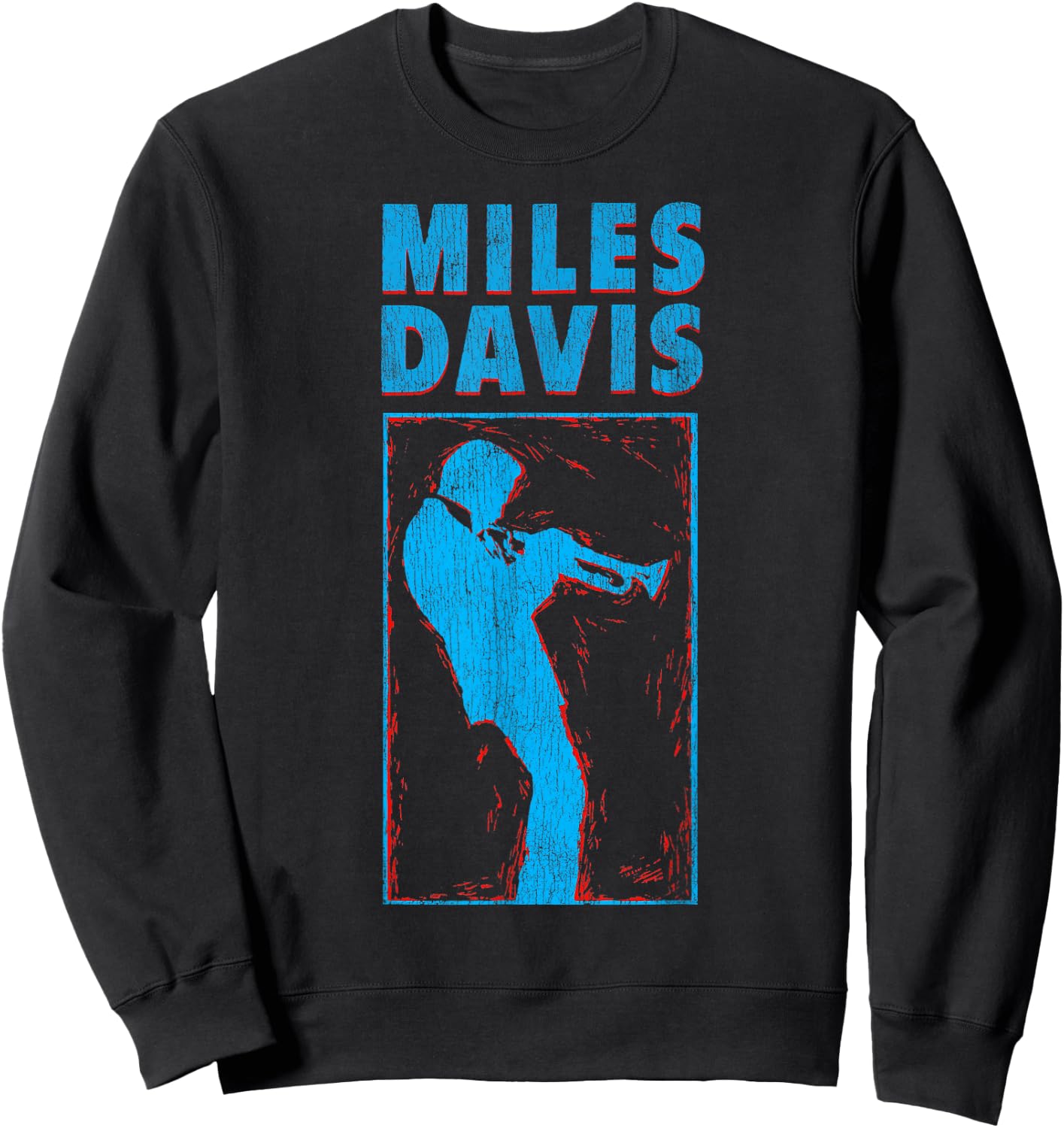 Official Miles Davis Jazz Icon Merch - Chronicle Sweatshirt - Sweatshirt | Black