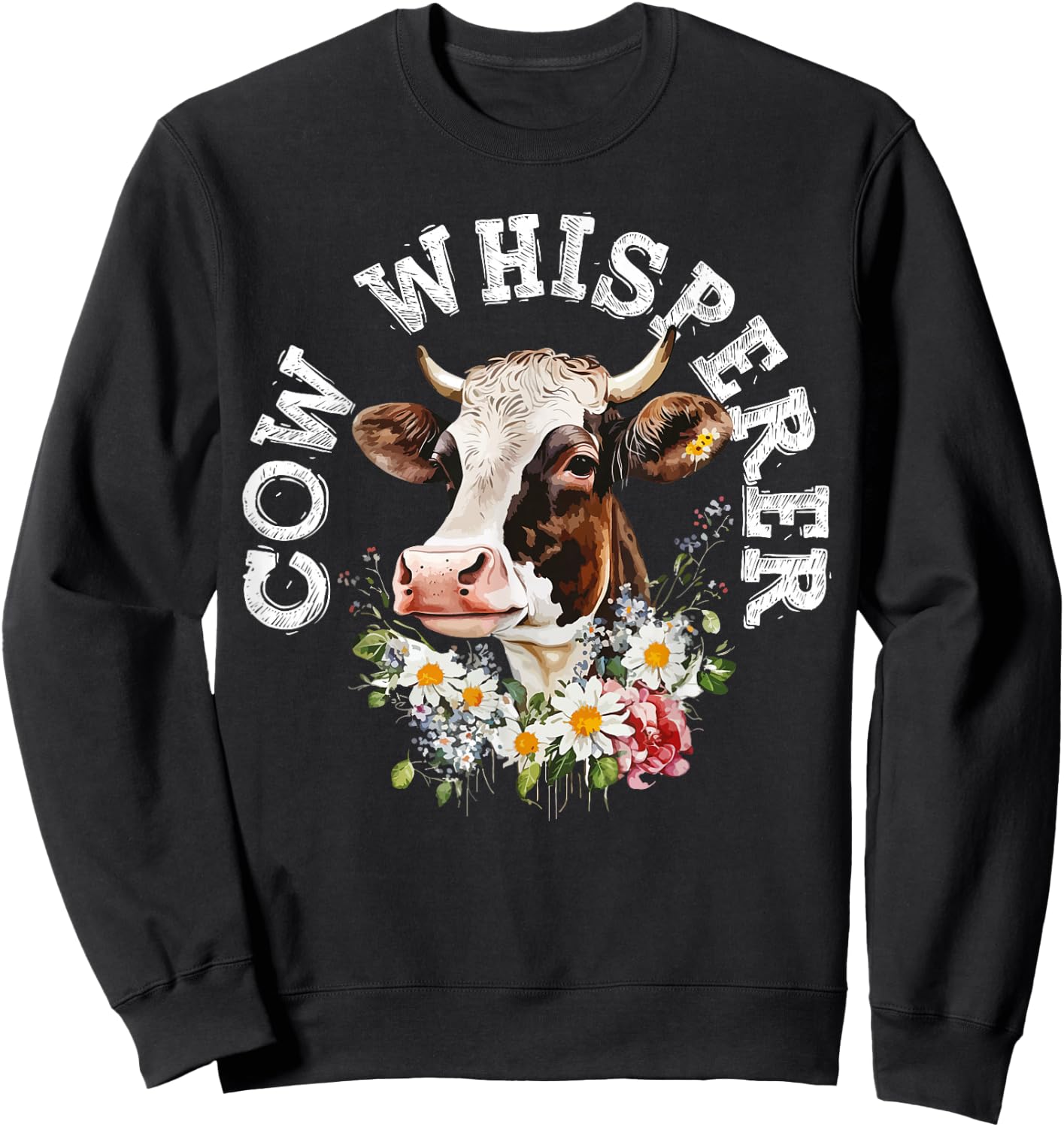 Show Cattle Show Steer Show Heifer Livestock Cow Show Sweatshirt - Sweatshirt | Black