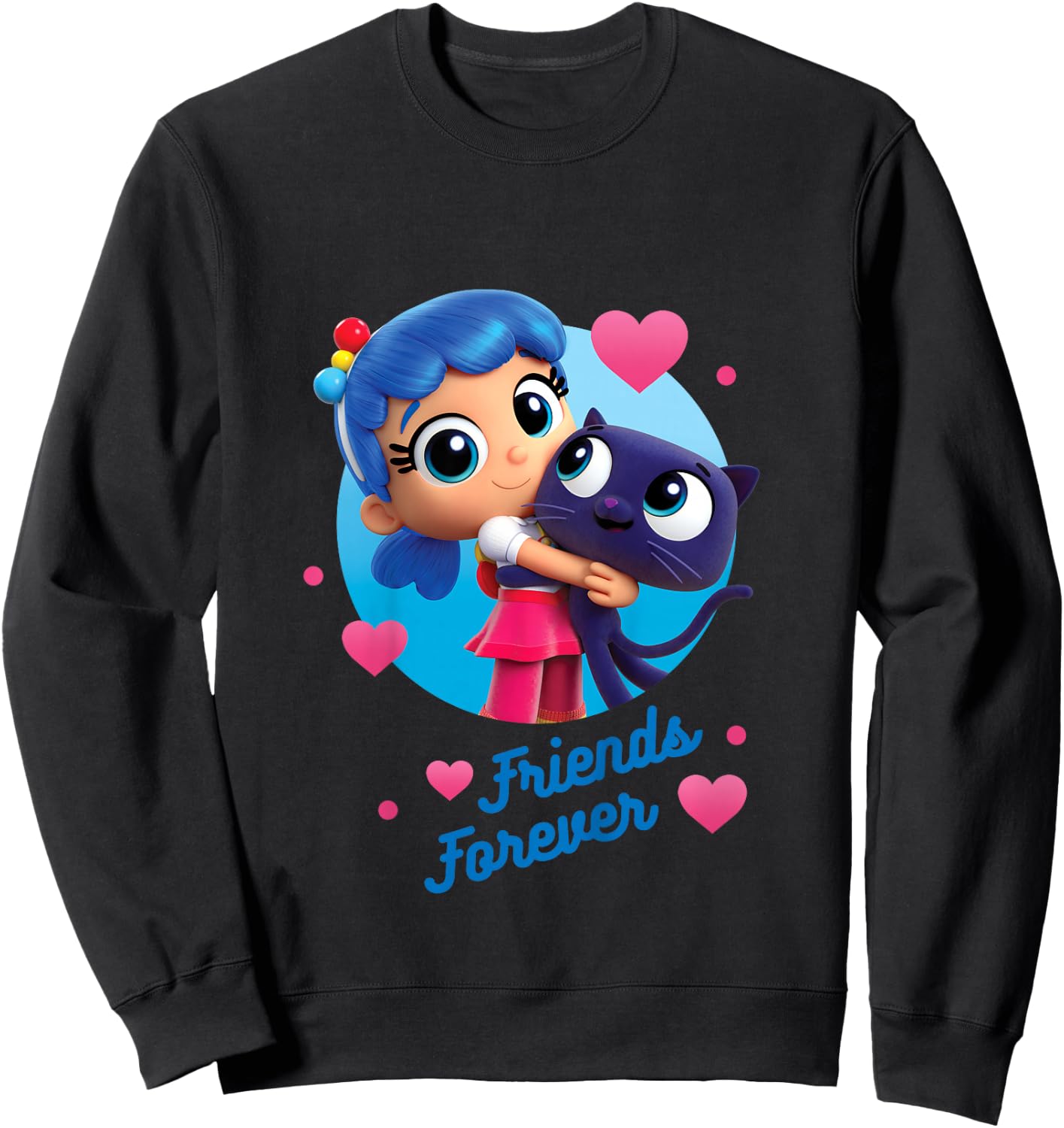 True and The Rainbow Kingdom Sweatshirt - Sweatshirt | Black
