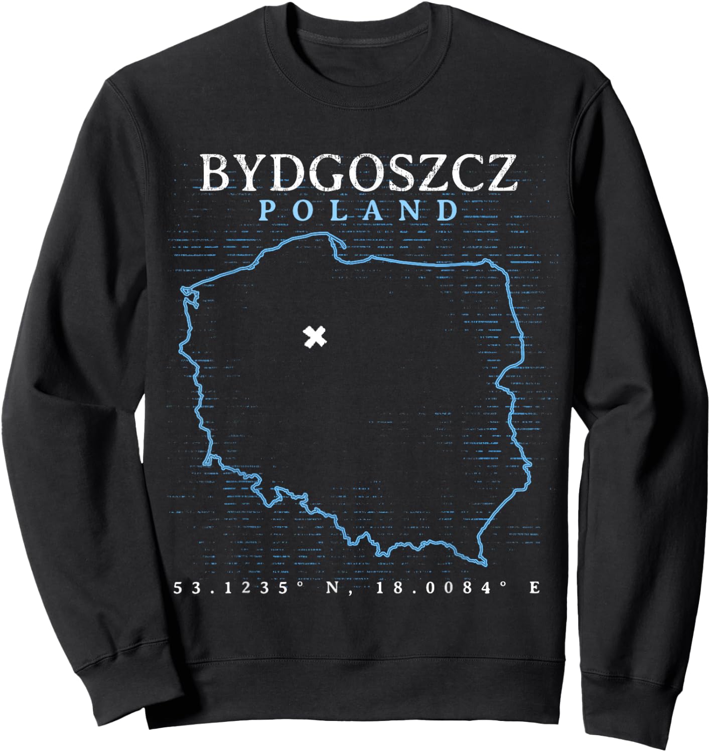 Poland Bydgoszcz Sweatshirt - Sweatshirt | Black