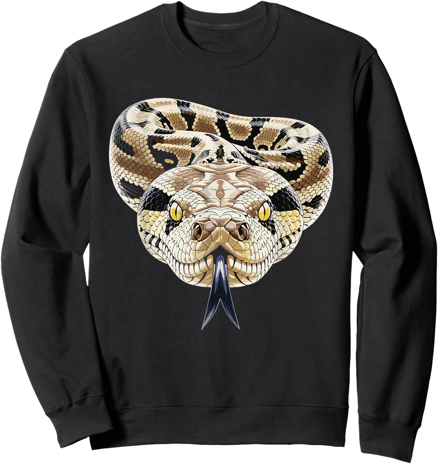 Snake Boa Constrictor Sweatshirt - Sweatshirt | Black
